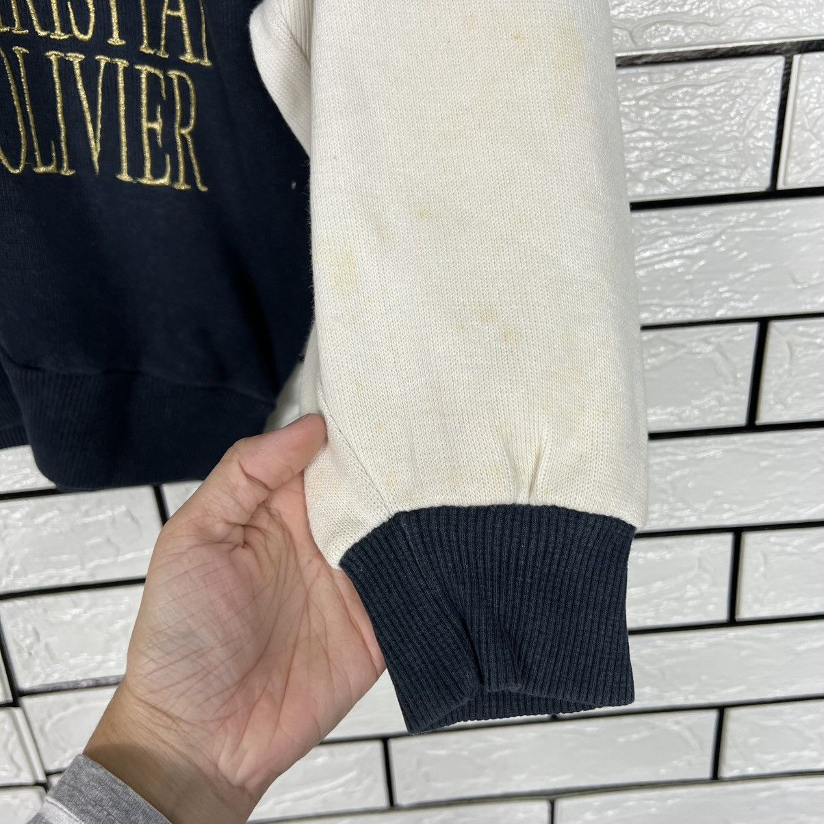 Vintage 90 CHRISTIAN OLIVIER Big Logo Crewneck Sweatshirt #4024-C183 Size US S / EU 44-46 / 1 - 9 Thumbnail