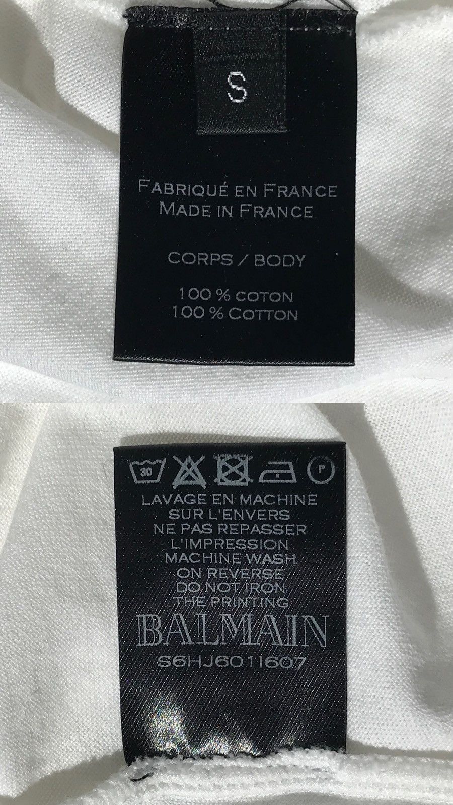 Balmain SS16 Logo T Shirt Size US S / EU 44-46 / 1 - 8 Thumbnail