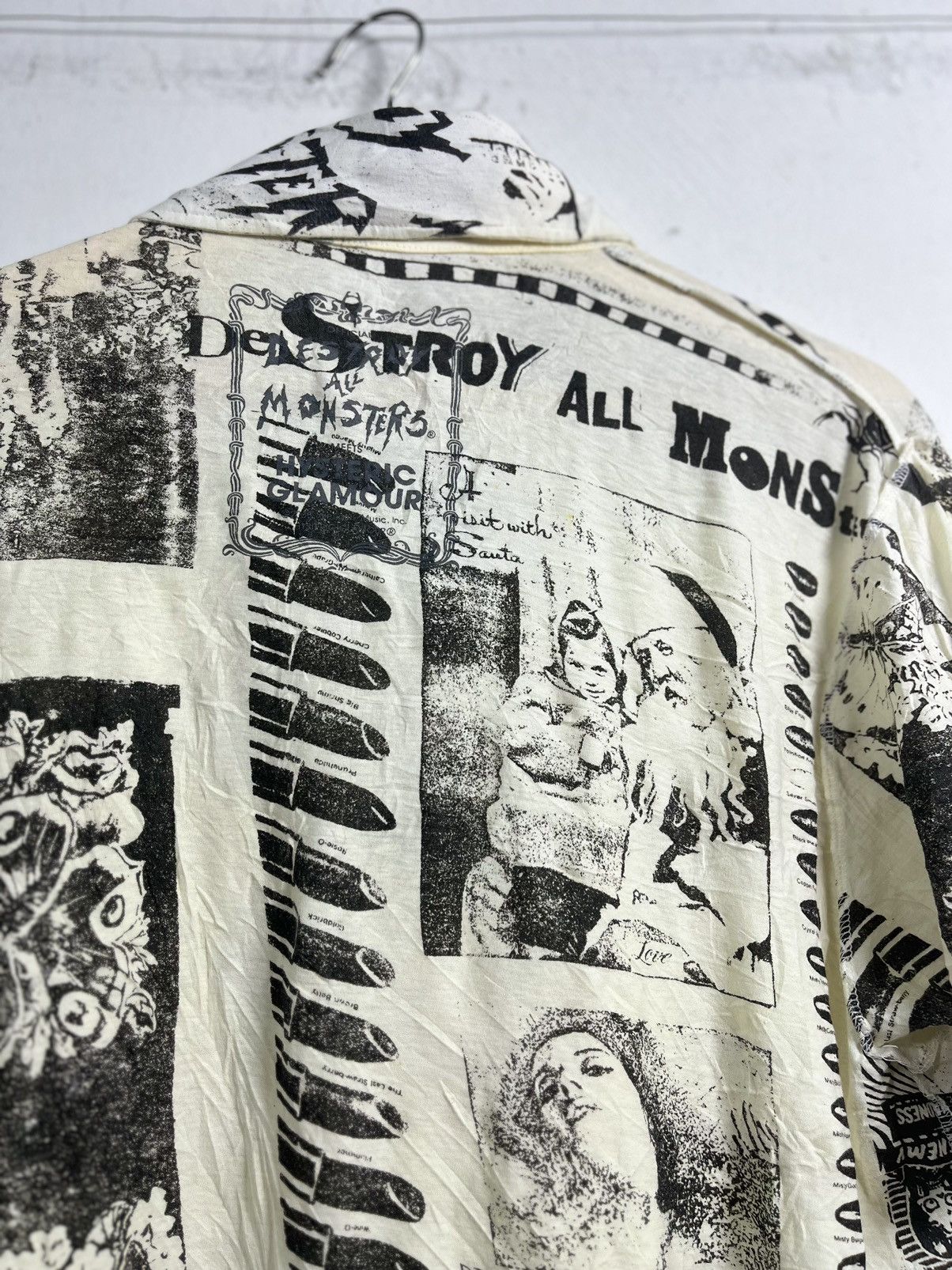 Hysteric Glamour Rare Hysteric Glamour Destroy All Monsters Shirt Size US M / EU 48-50 / 2 - 4 Thumbnail
