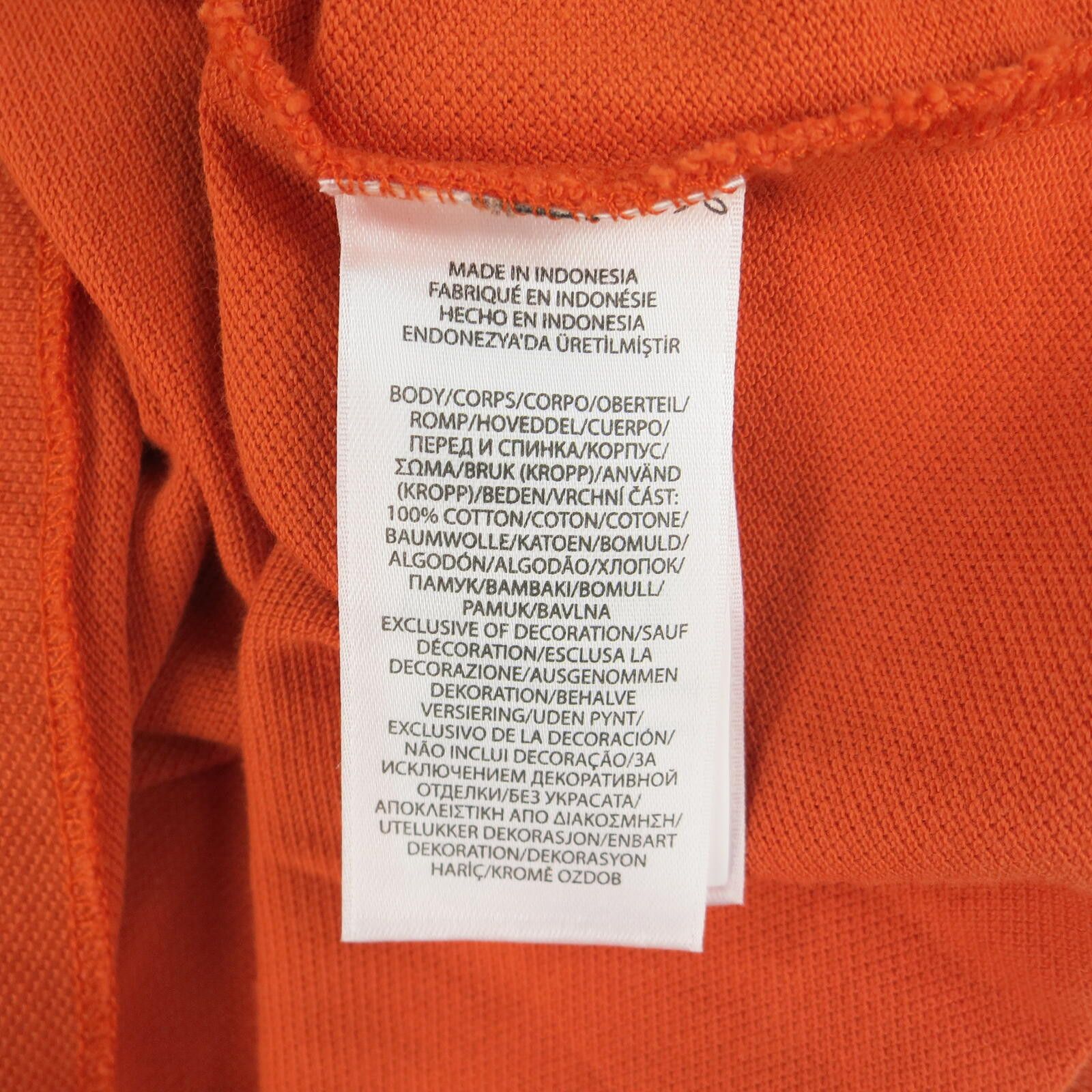 Polo Ralph Lauren Polo Ralph Lauren Classic Fit Orange Polo Shirt Boys L Size US L / EU 52-54 / 3 - 6 Thumbnail
