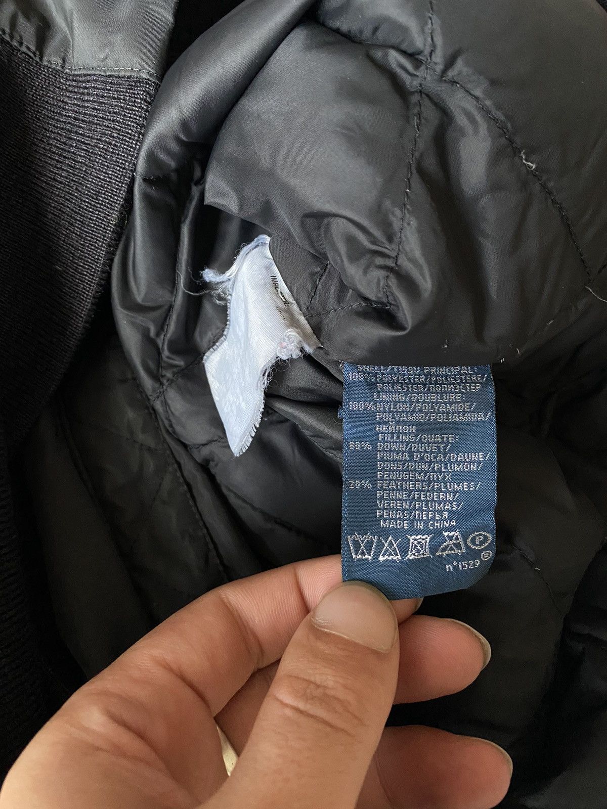 Polo Ralph Lauren Vintage Polo Ralph Lauren Puffer Nylon Bomber Jacket Size US L / EU 52-54 / 3 - 18 Thumbnail