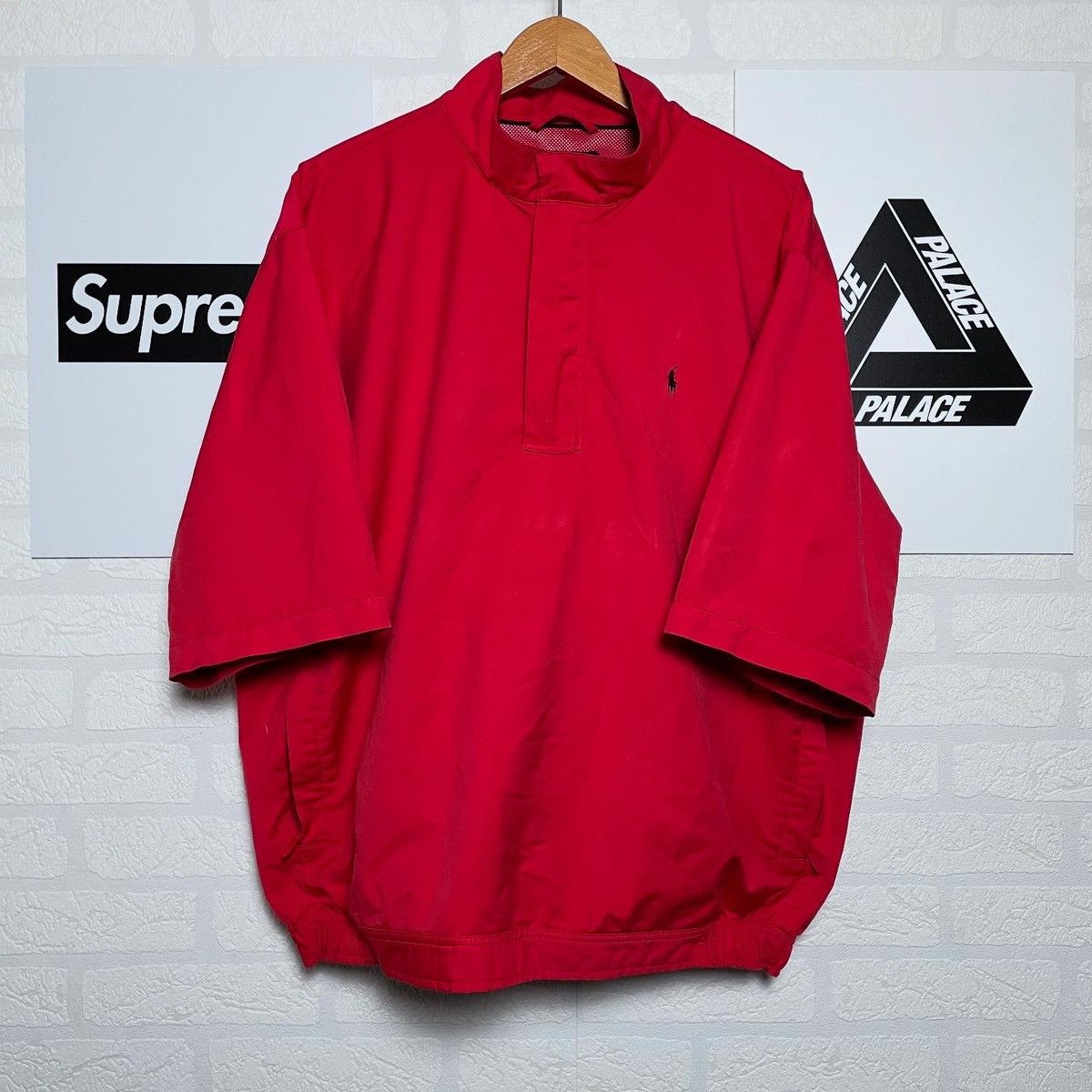 Polo Ralph Lauren × Vintage Vintage Polo Ralph Lauren golf short sleeve pullover jacket Size US XL / EU 56 / 4 - 1 Thumbnail