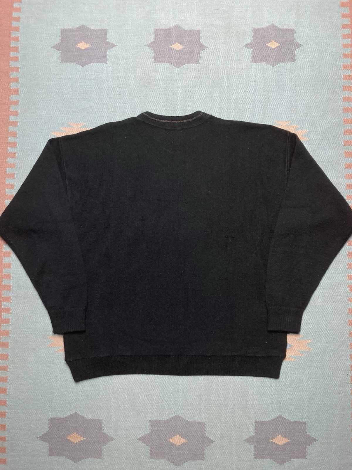 Protege × Vintage Vtg protege sweater acrylic deep knit 3D textured coogi XL Size US XL / EU 56 / 4 - 6 Thumbnail