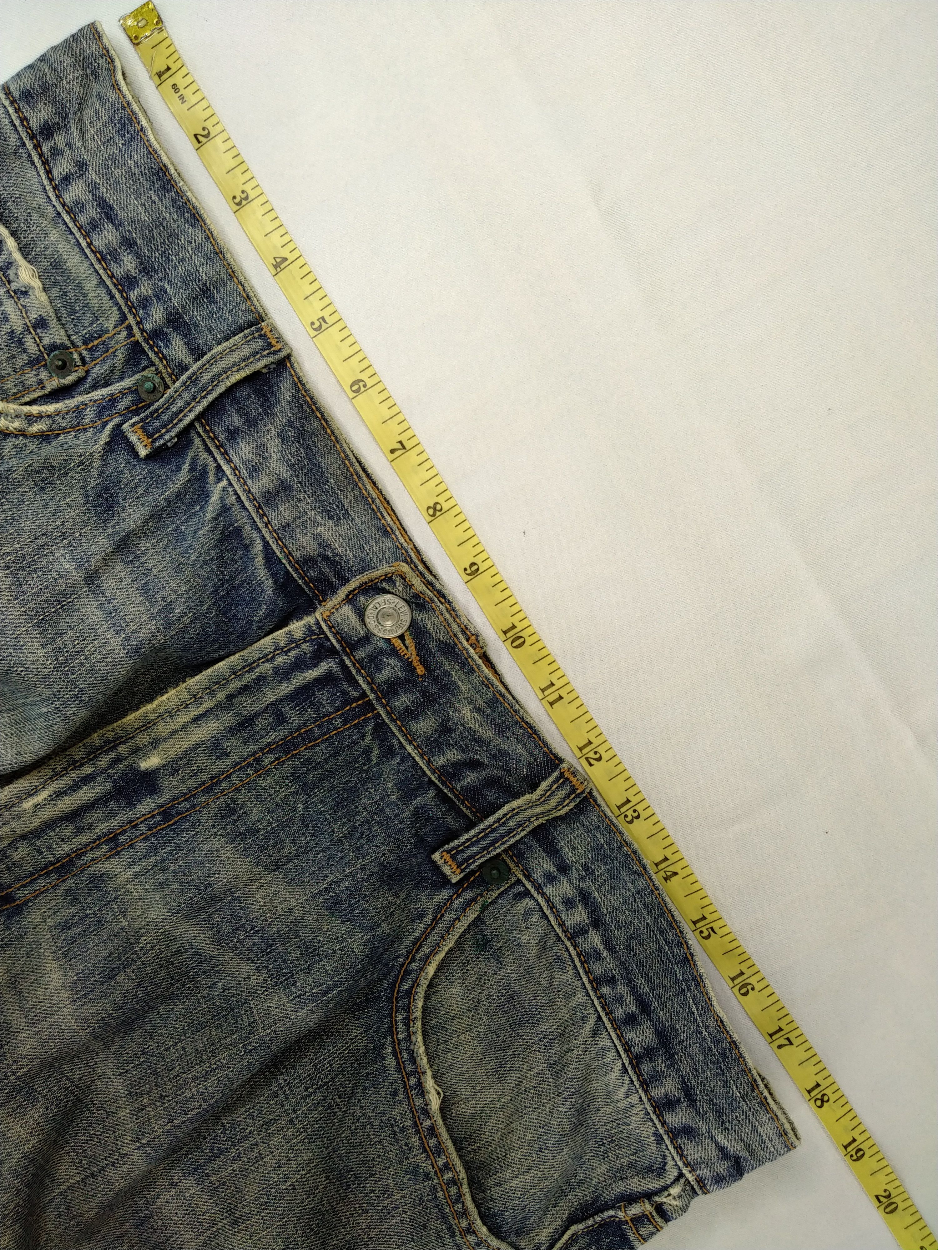 Levi's Distressed Vintage Levi's 505 Regular Fit Denim -JN403 Size US 36 / EU 52 - 5 Thumbnail