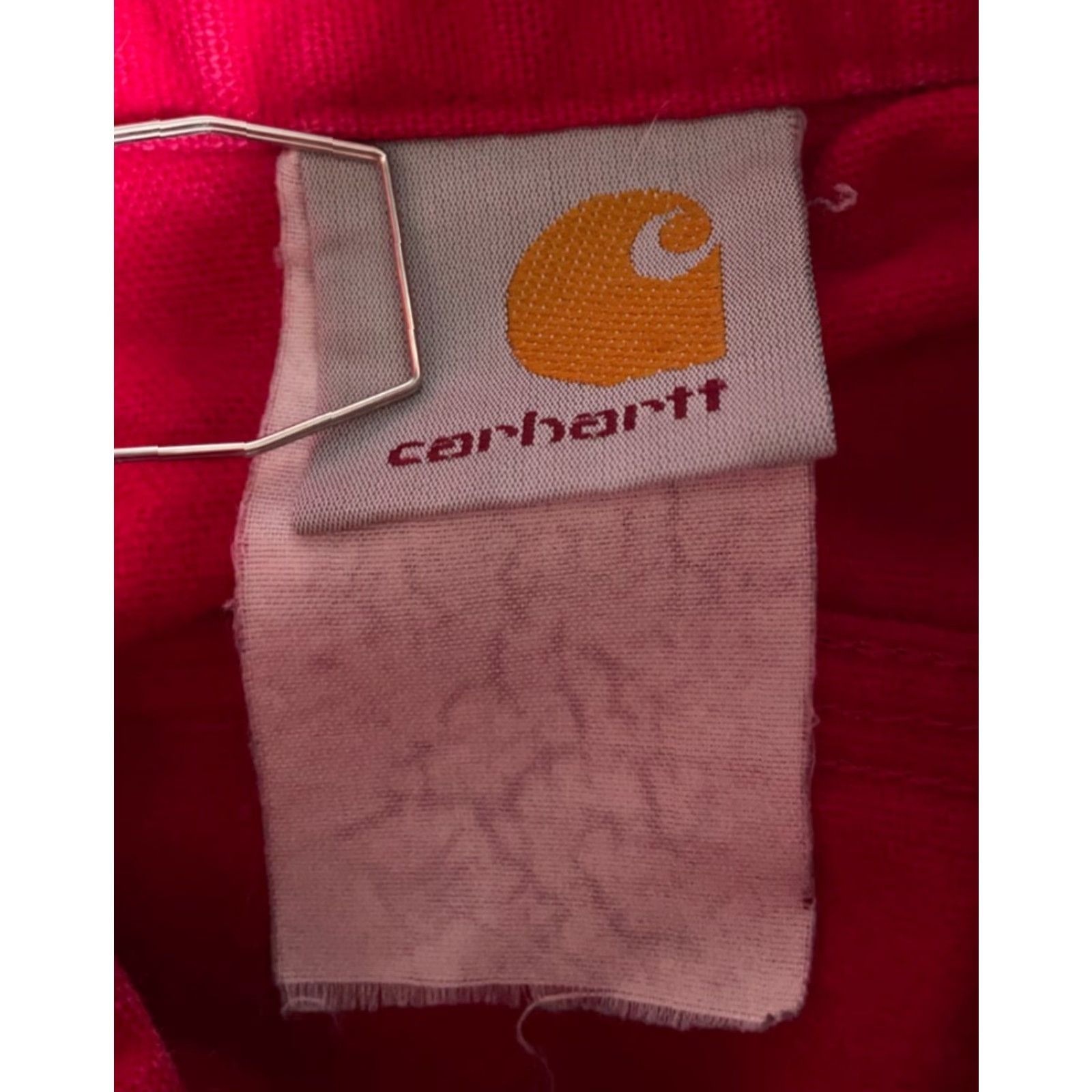 Carhartt VINTAGE Carhartt Shirt Chamois Cloth Button-Up Long Sleeve Collared 90s Grunge Red Men M Size US M / EU 48-50 / 2 - 3 Thumbnail