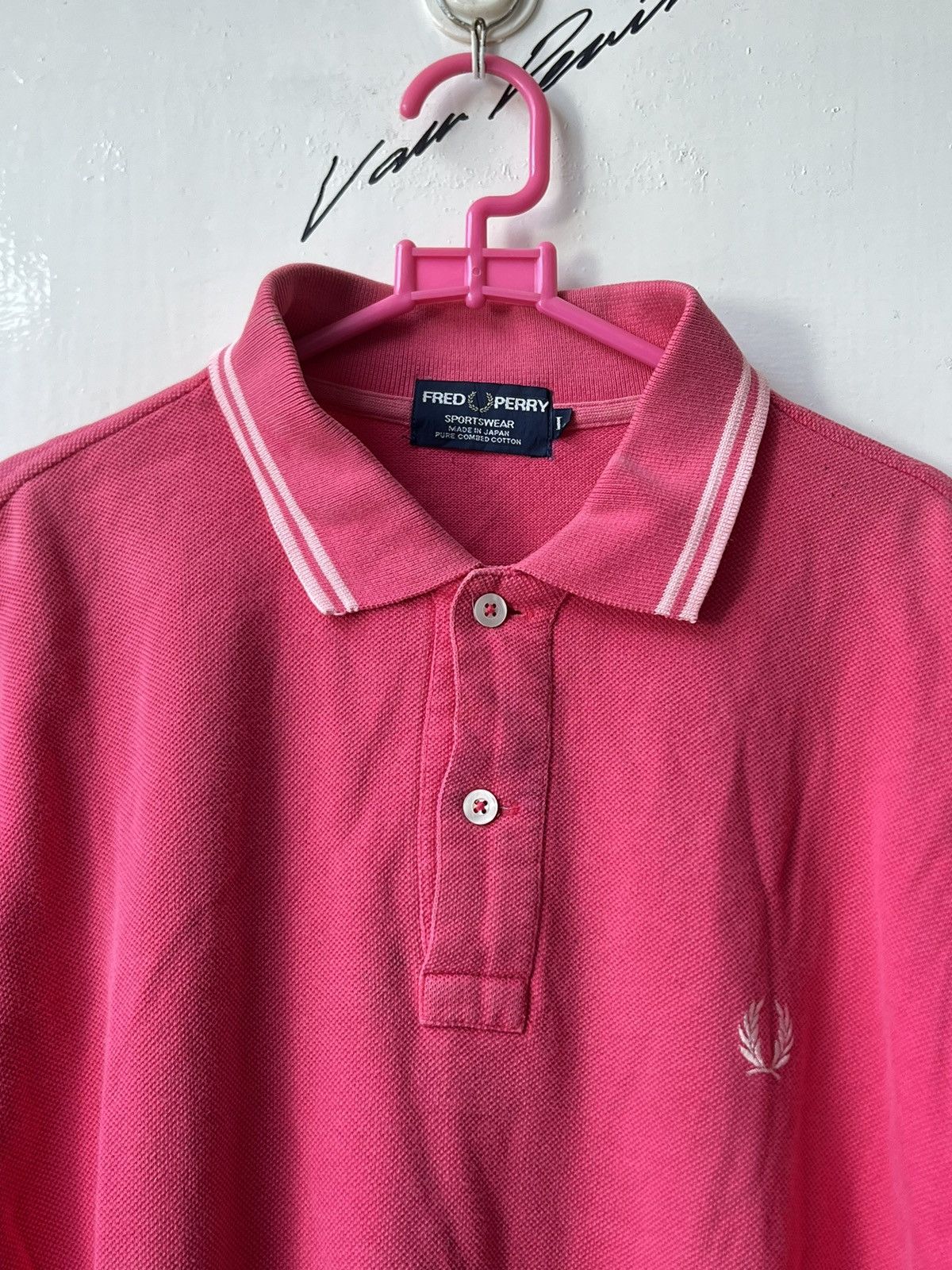Fred Perry FRED PERRY Pink T-shirt Size US S / EU 44-46 / 1 - 12 Thumbnail