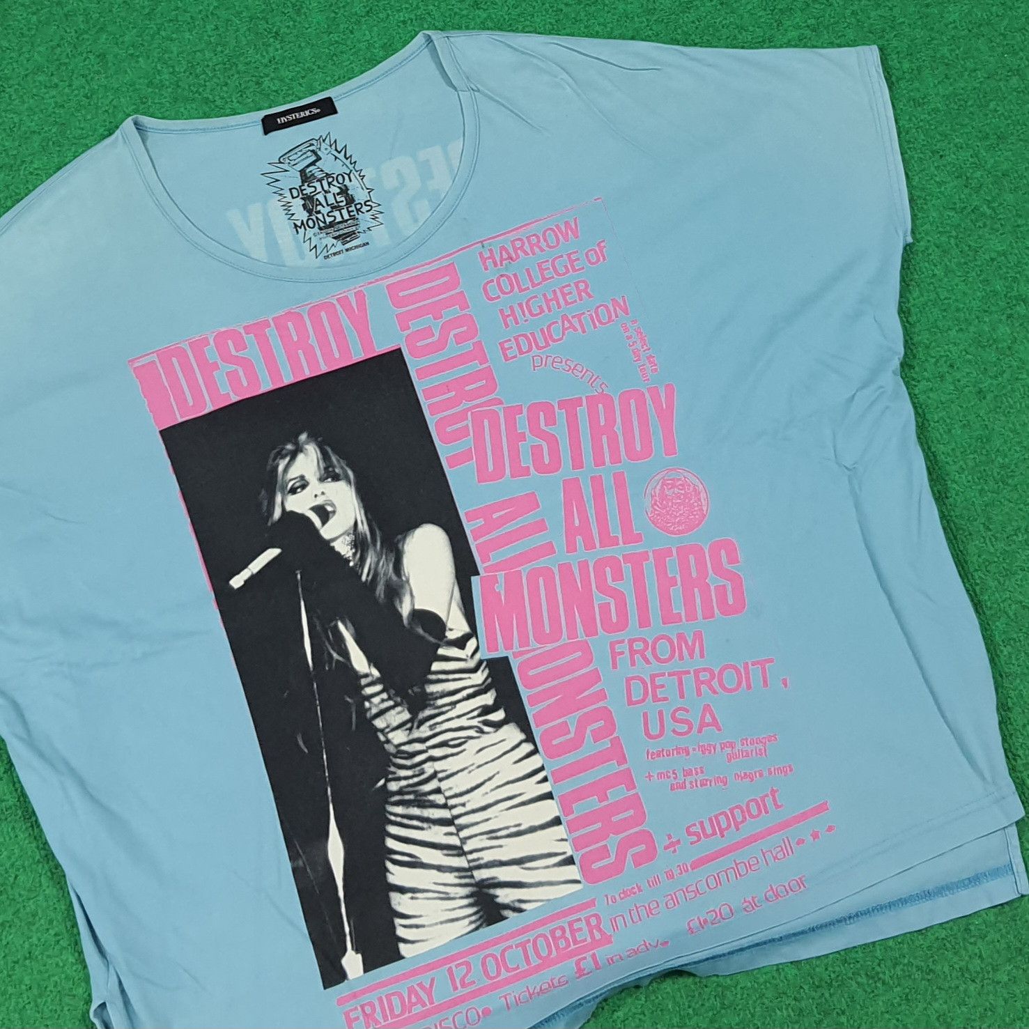 Hysteric Glamour Vintage Hysteric Glamour x Destroy All Monsters Tee C285N49 Size XL / US 12-14 / IT 48-50 - 2 Thumbnail