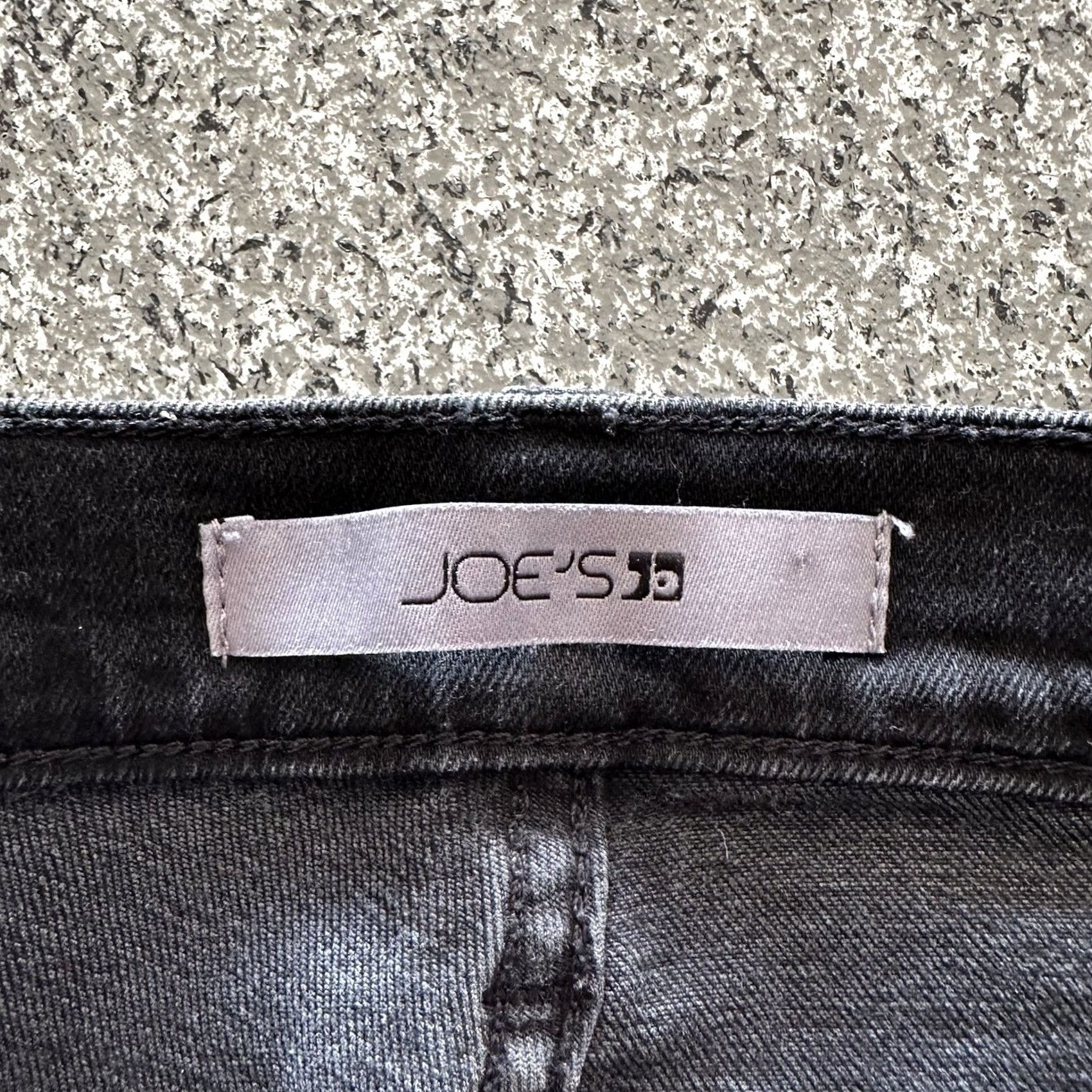 Vintage Joe's Jeans The Charlie High Rise Skinny Denim 27x27 Black 4 XS? Size 27" / US 4 / IT 40 - 4 Thumbnail