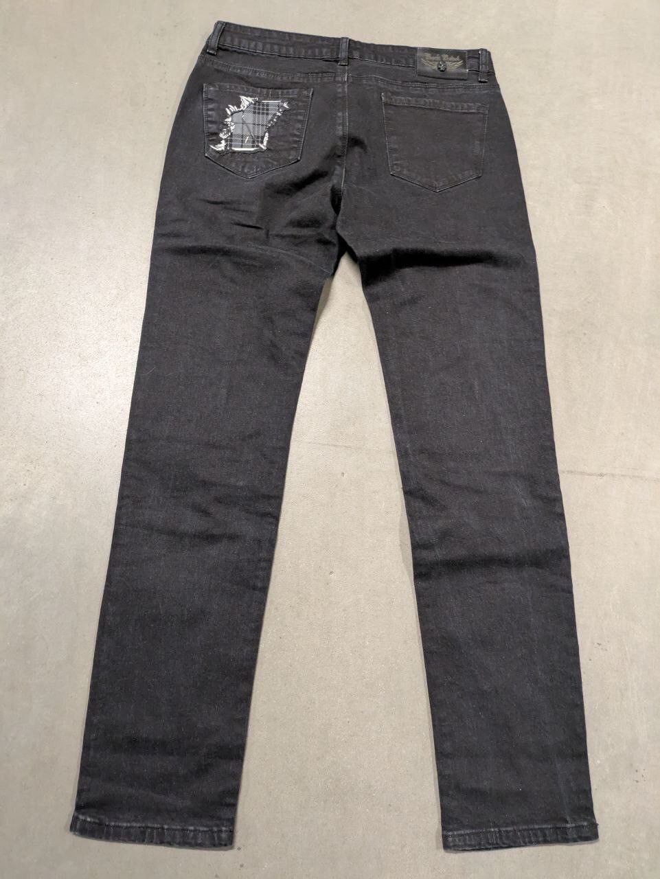 Vintage Rock Rebel distressed denim pants Size US 32 / EU 48 - 3 Thumbnail