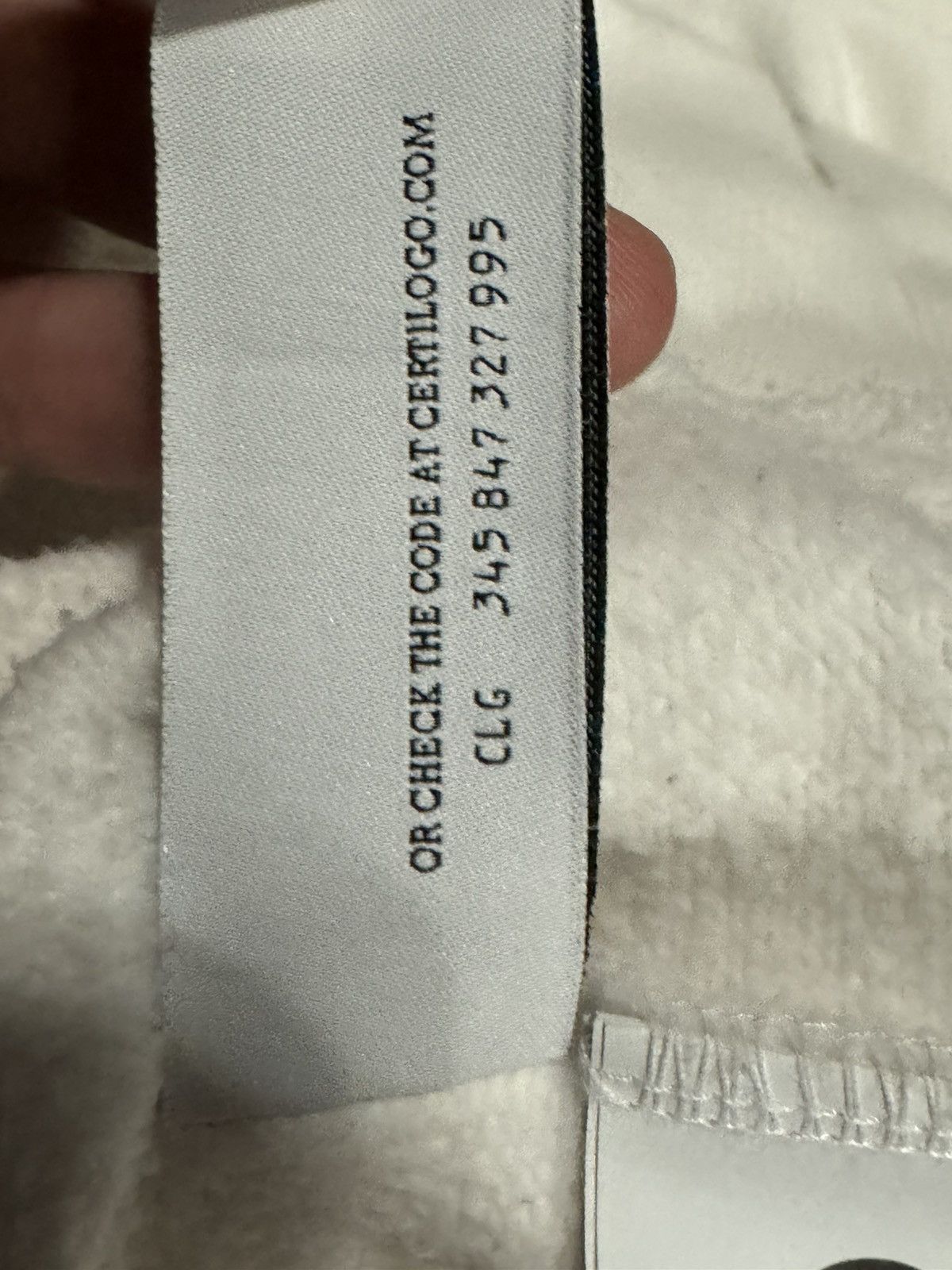 Off-White Off-White White sweatshirt blue brush Size US S / EU 44-46 / 1 - 12 Thumbnail