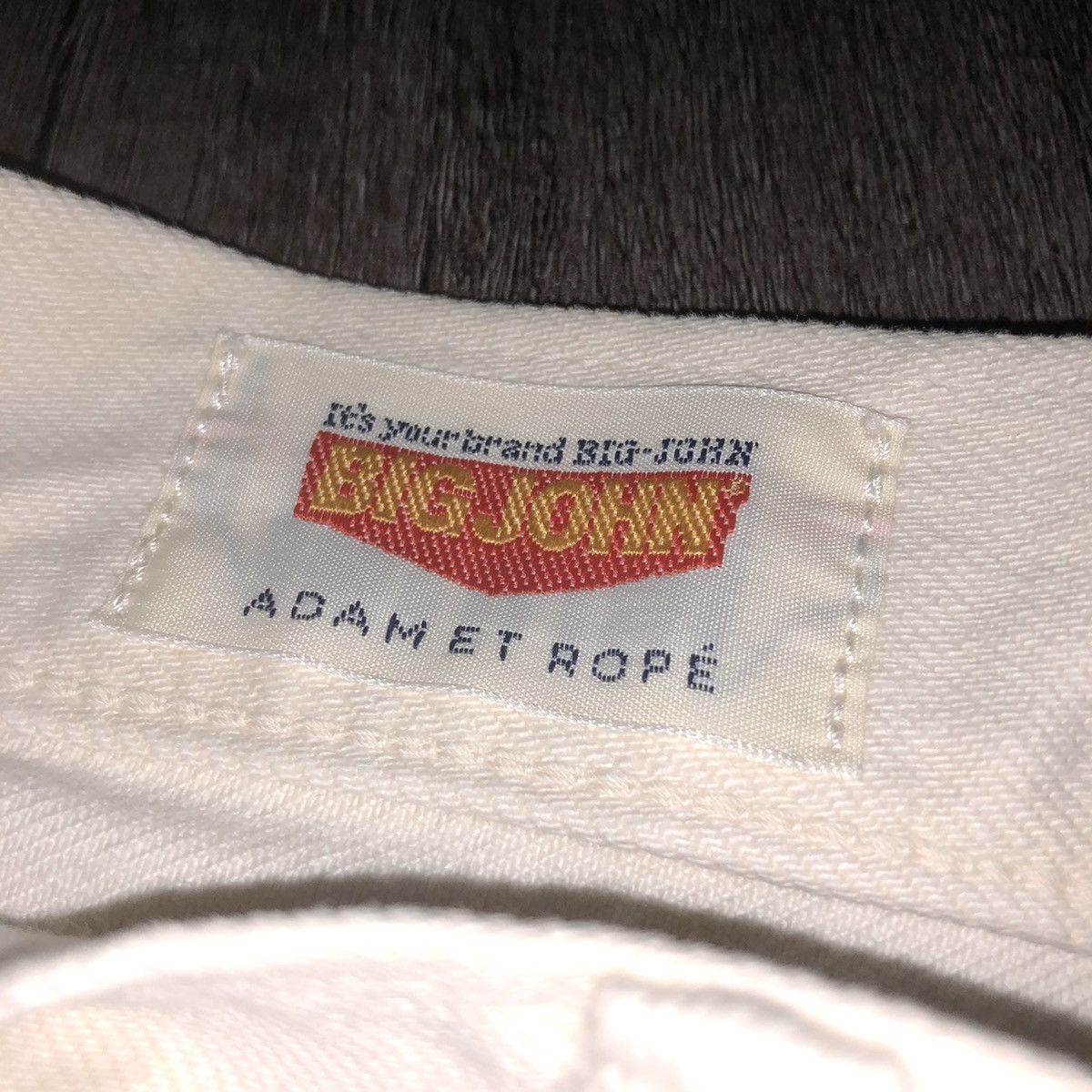 Big John Vintage Big John Adamet Rope Selvedge Jeans Size US 27 - 17 Thumbnail