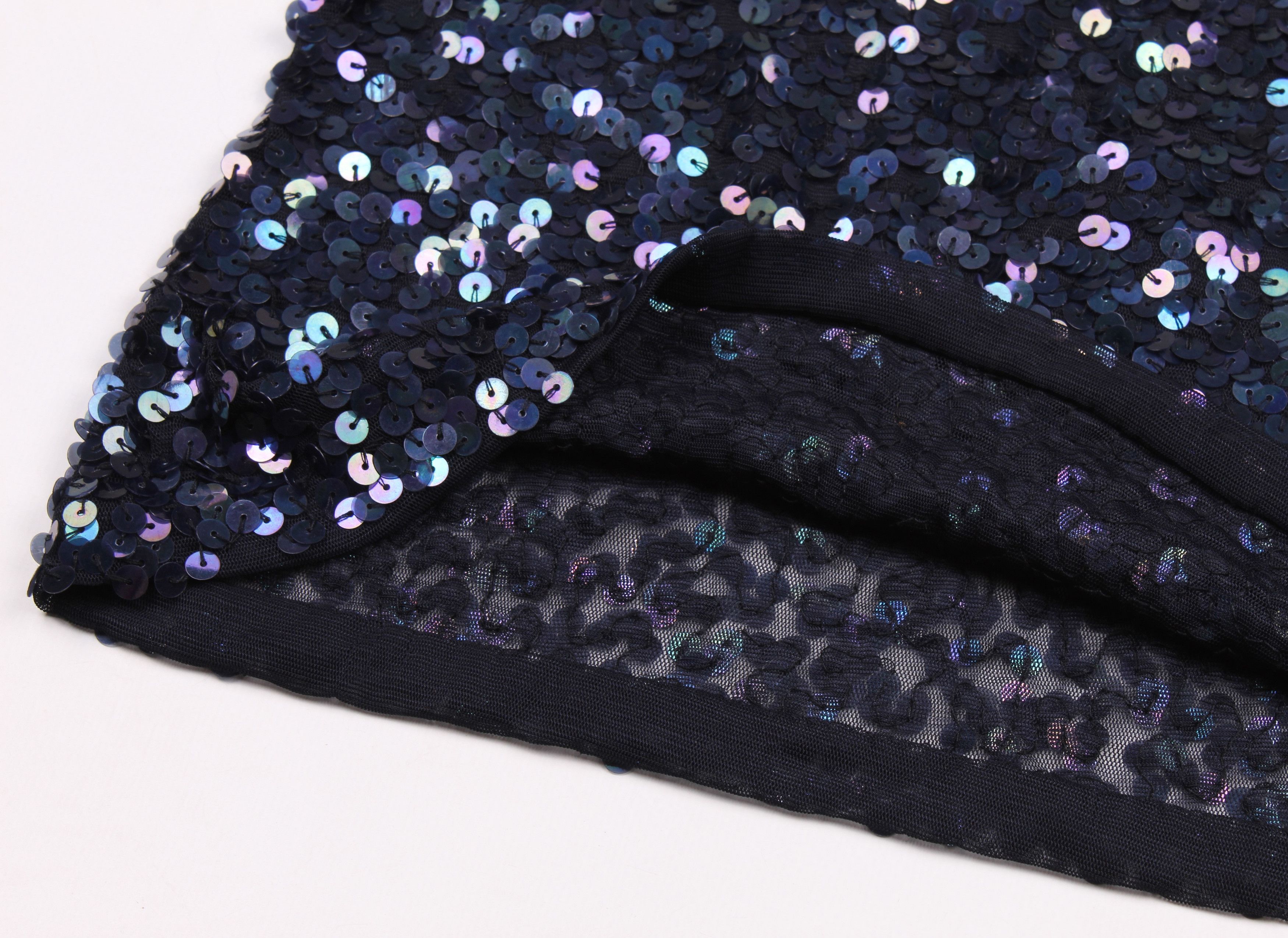 Vintage Vintage Angie 90's Event Collection Sequin Beaded Top Size S / US 4 / IT 40 - 7 Thumbnail