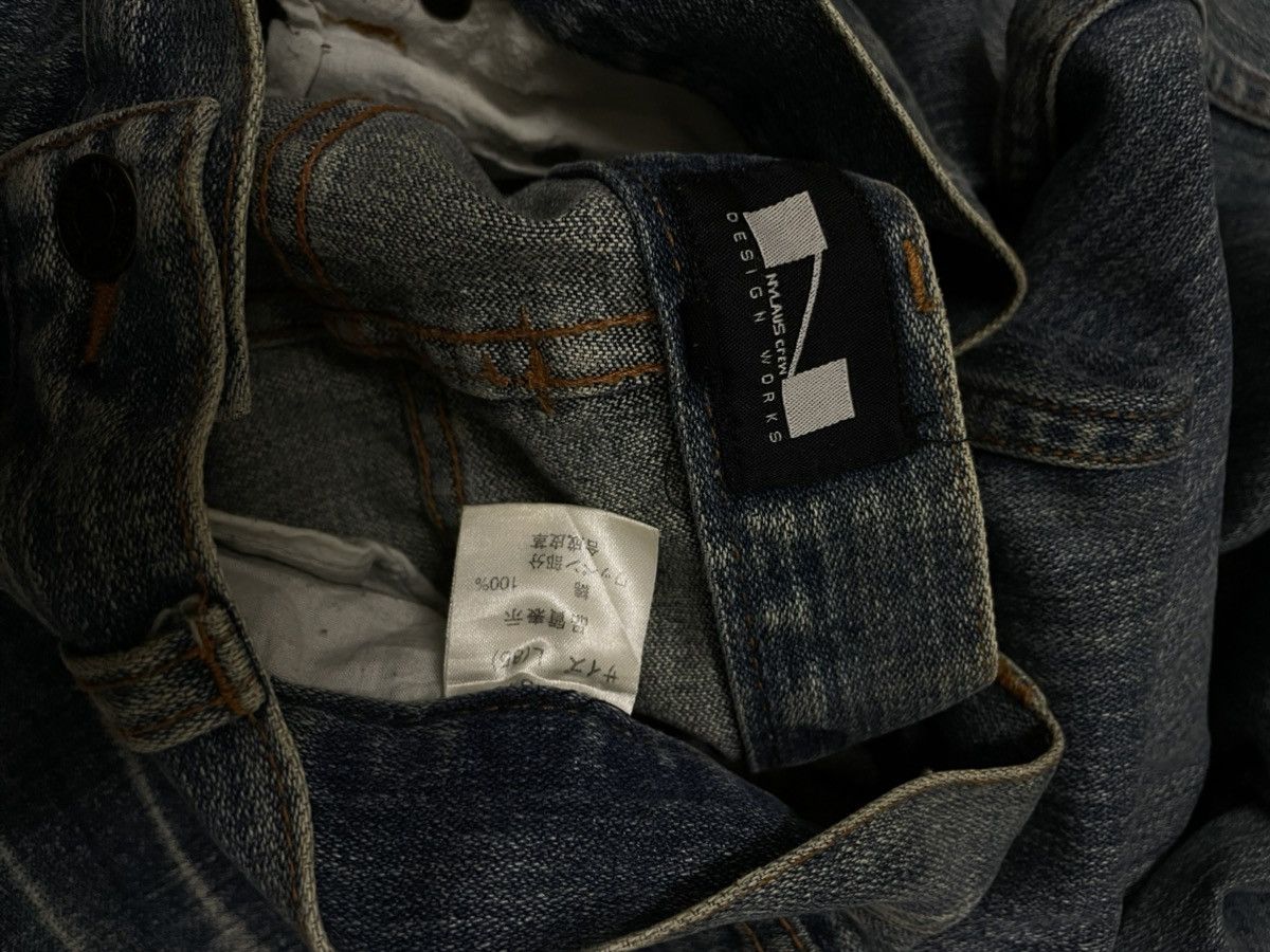 Japanese Brand Vintage Japan Designer 90’s Nylaus Grunge Patchwork Denim Size US 34 / EU 50 - 13 Thumbnail
