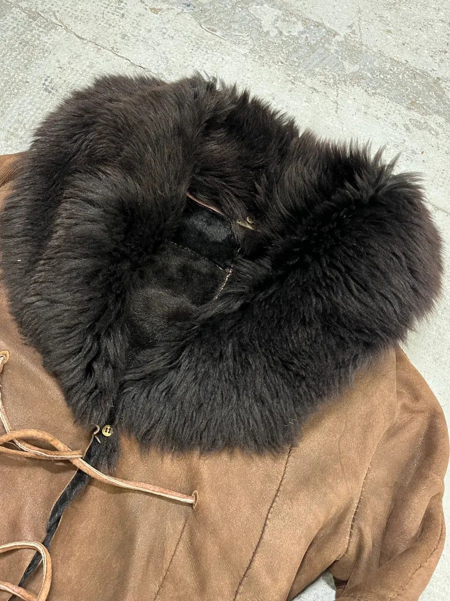 Roberto Cavalli 2000s Roberto Cavalli Brown Shearling Jacket Size M / US 6-8 / IT 42-44 - 5 Thumbnail