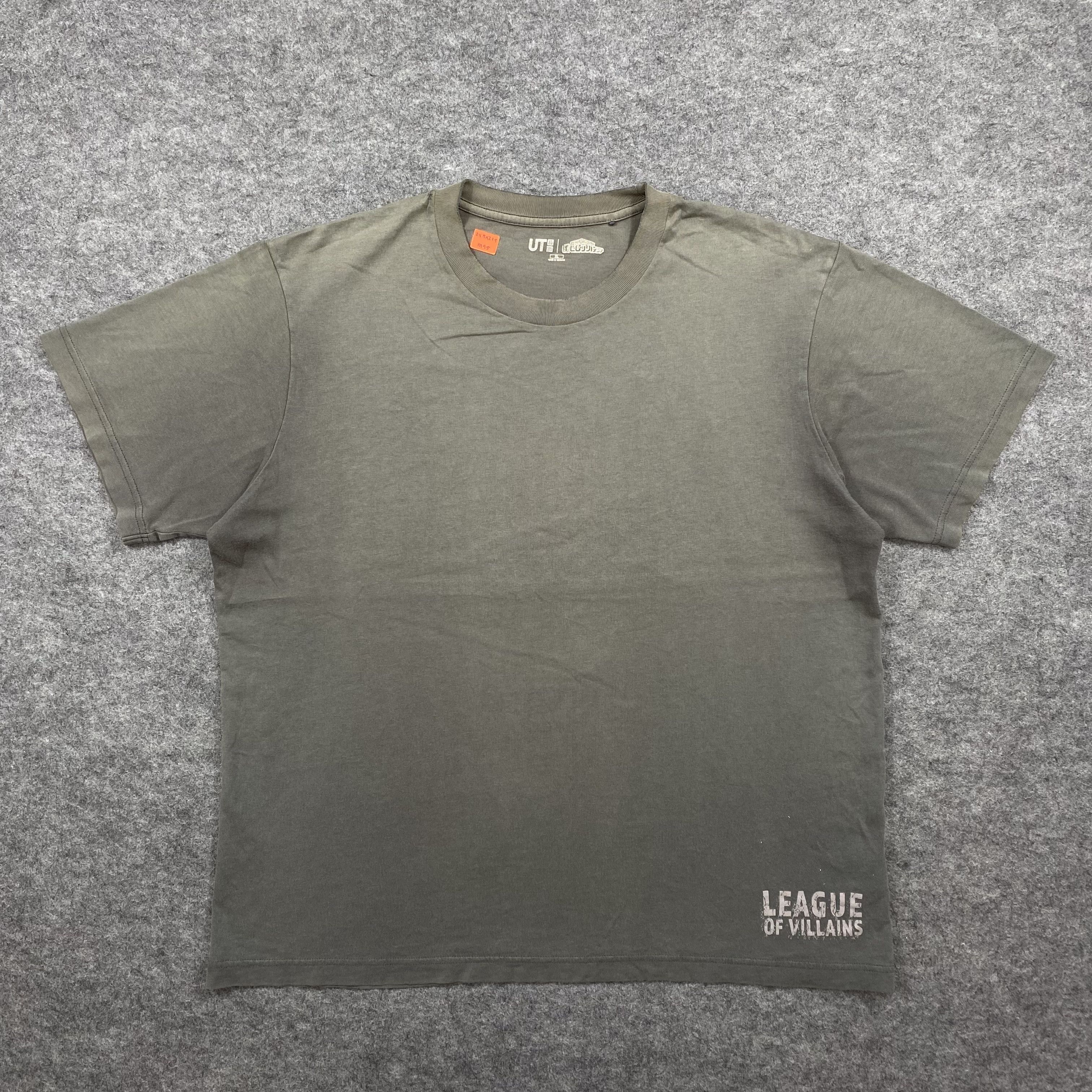 Anime anime uniqlo League of villains sun faded Tshirt-M095 Size US XL / EU 56 / 4 - 2 Thumbnail