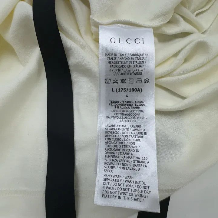 Gucci Gucci Gucci Lido Print Round Neck Short Sleeve T-Shirt -25 Size US L / EU 52-54 / 3 - 3 Thumbnail