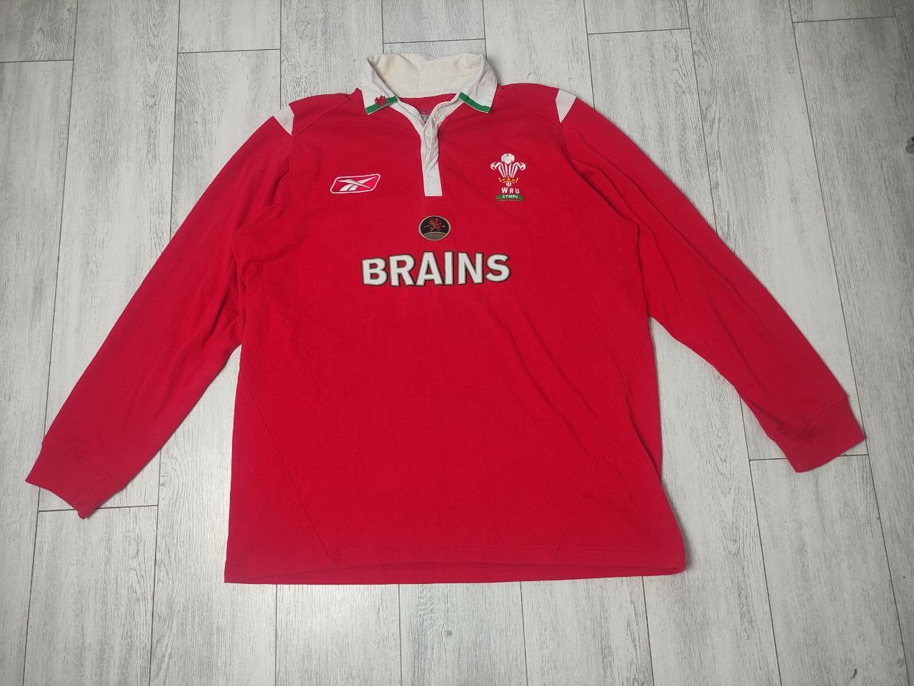 Reebok Vintage Wales 2005/2006 rugby shirt by Reebok L Size US L / EU 52-54 / 3 - 1 Thumbnail