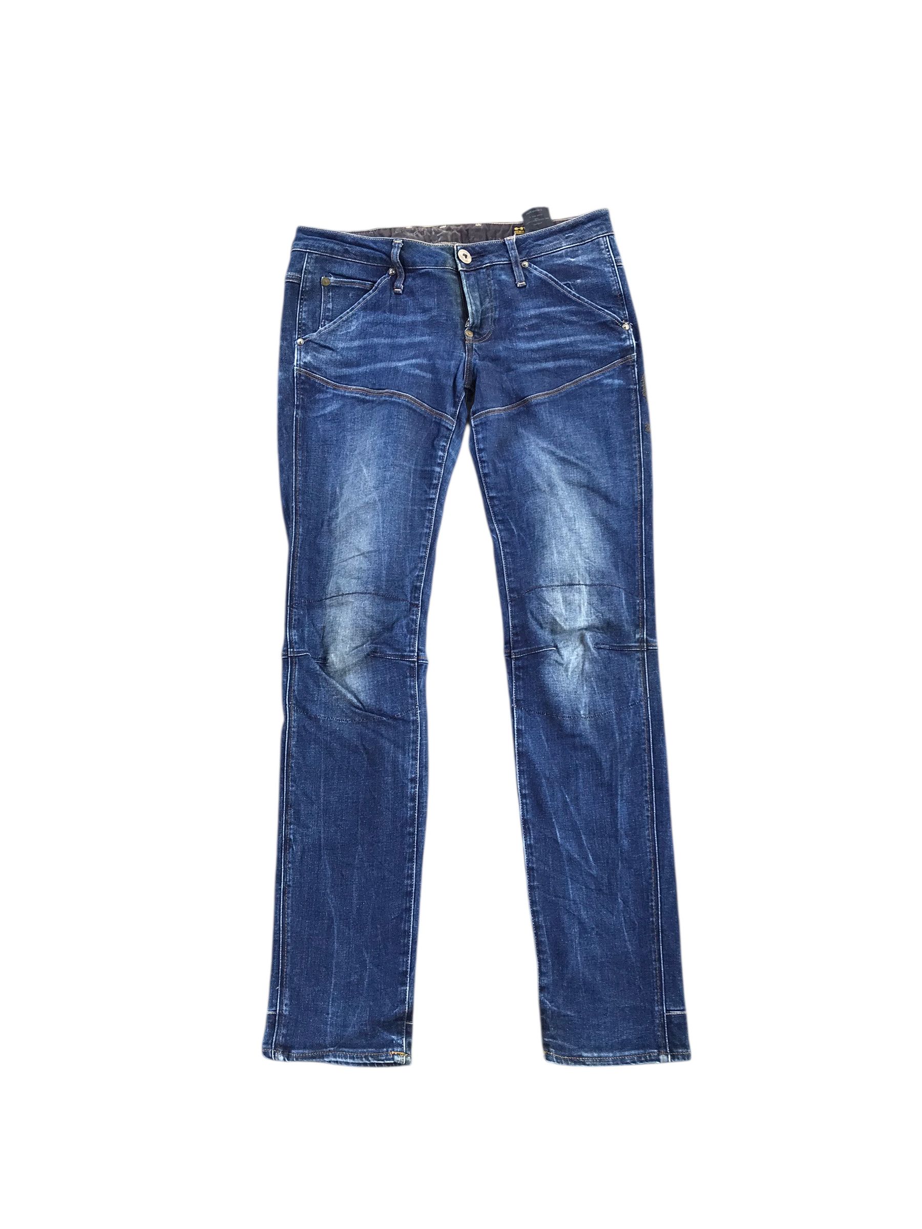 If Six Was Nine Heat G-star Distressed Denim-size 30-skinny fit Size US 30 / EU 46 - 7 Thumbnail