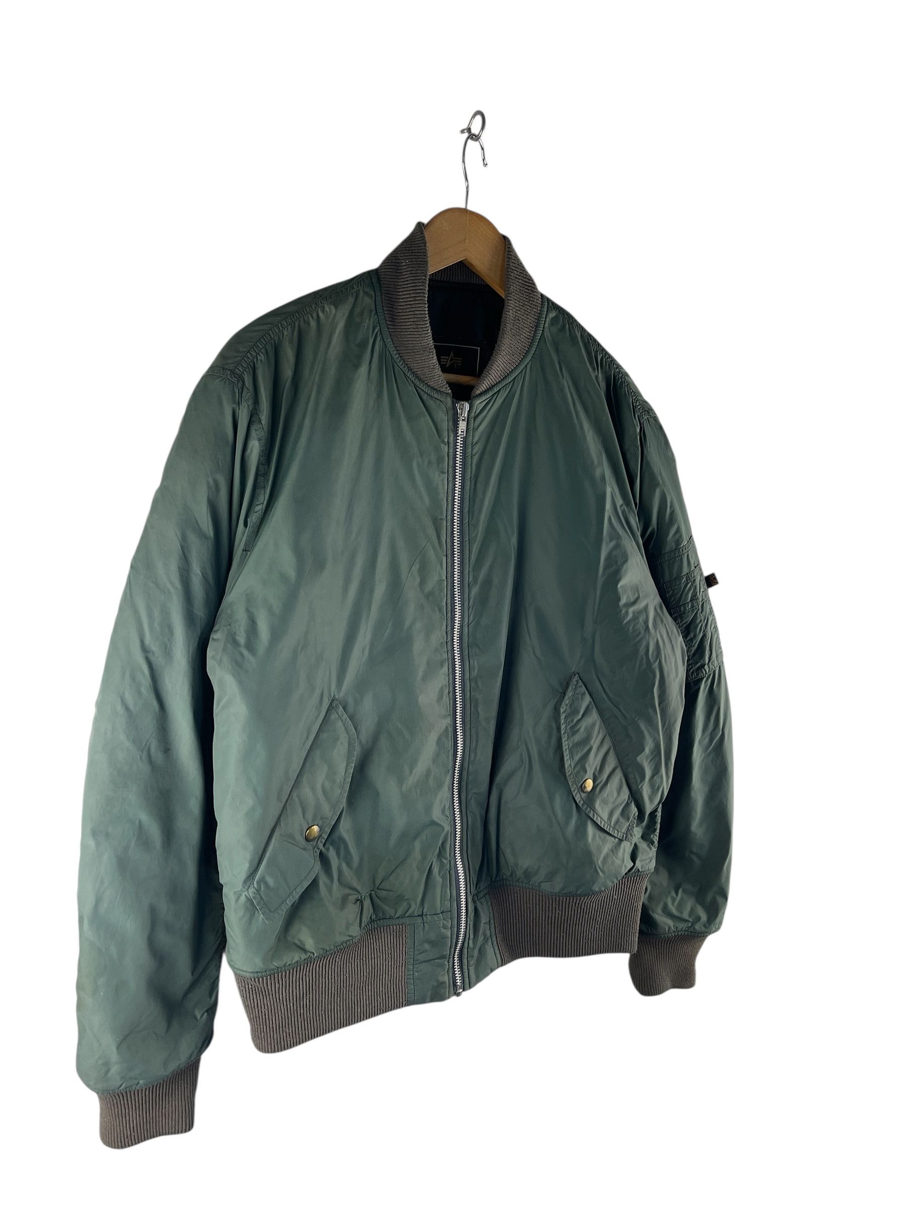 Alpha Industries Vintage Alpha Industries Bomber Jacket Size US L / EU 52-54 / 3 - 4 Thumbnail