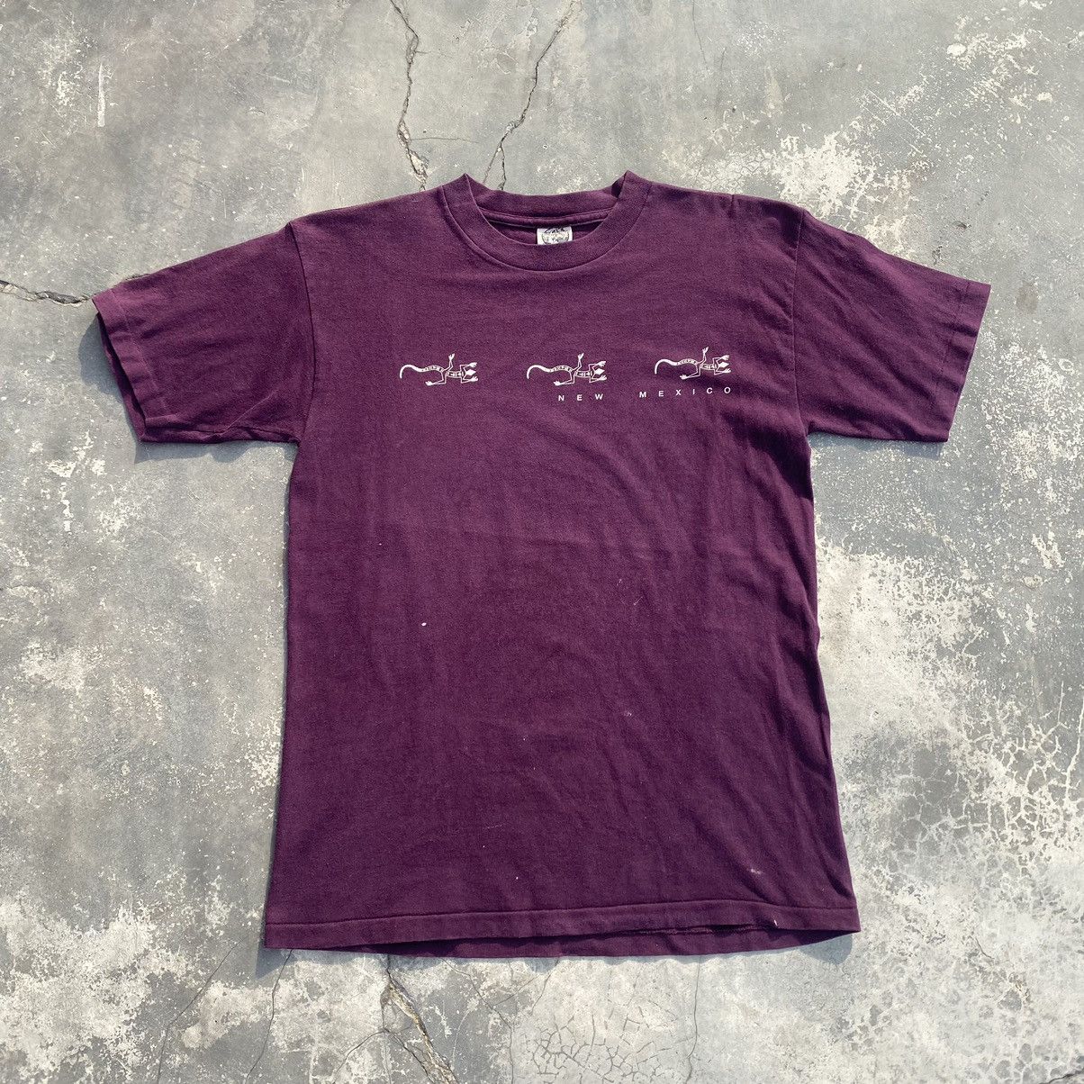 Vintage 90s New Mexico tee C018 Size US M / EU 48-50 / 2 - 1 Thumbnail