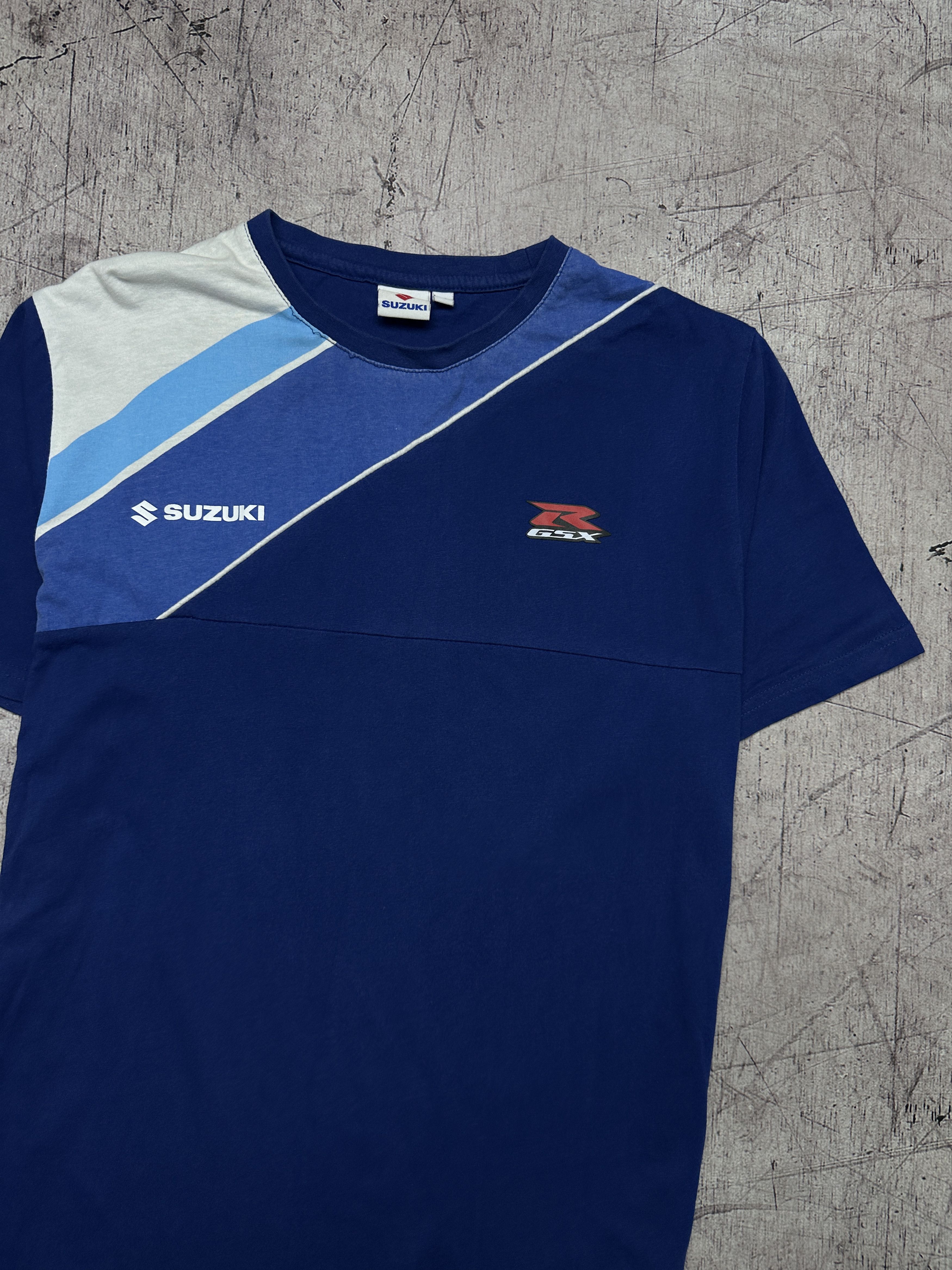 Japanese Brand Suzuki GSX R Racing Team Vintage Mens T-Shirt Size US M / EU 48-50 / 2 - 2 Thumbnail