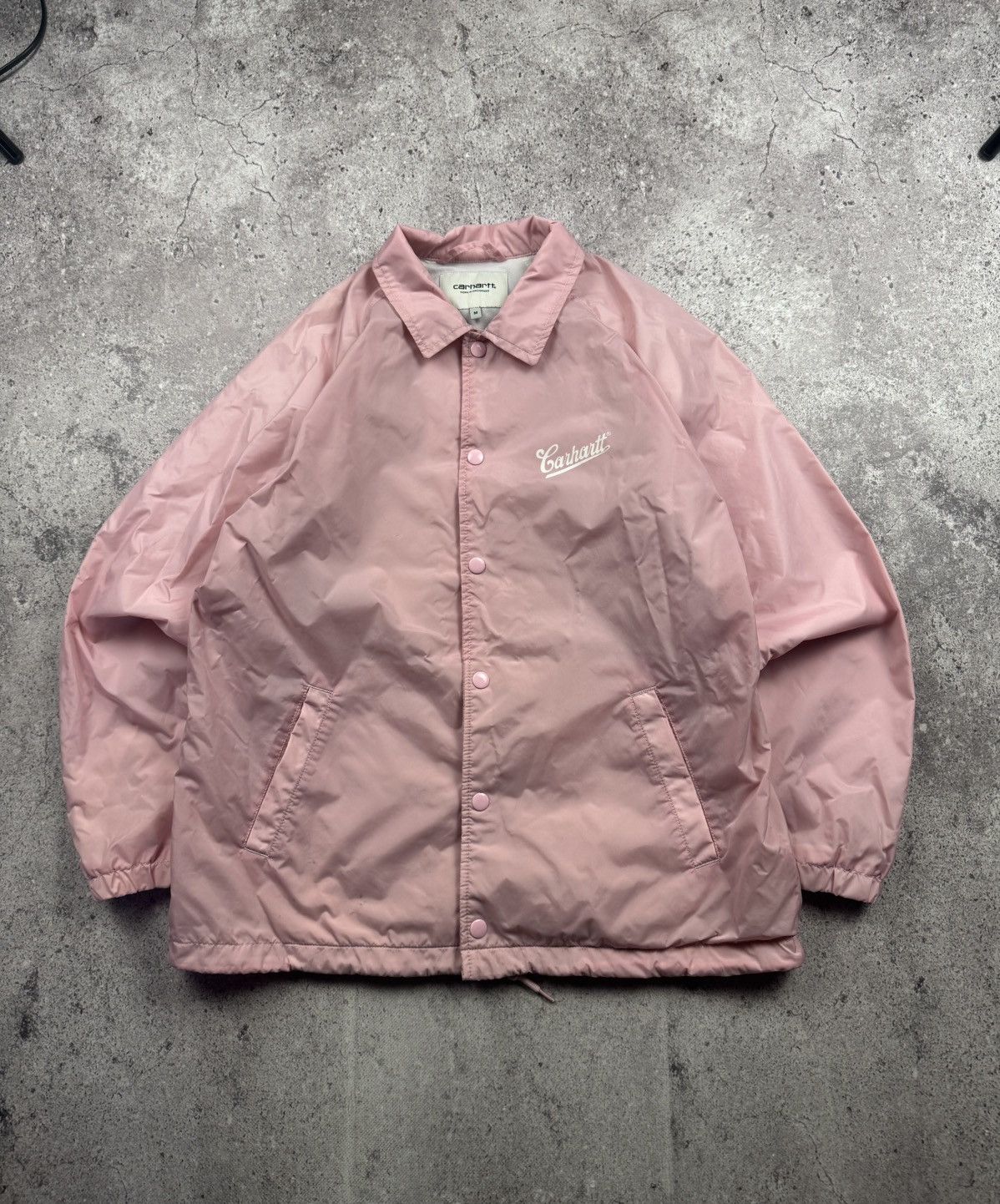 Carhartt Vintage Carhartt Y2K Pink Nylon Jacket Windbreaker Japanese Size M / US 6-8 / IT 42-44 - 1 Thumbnail