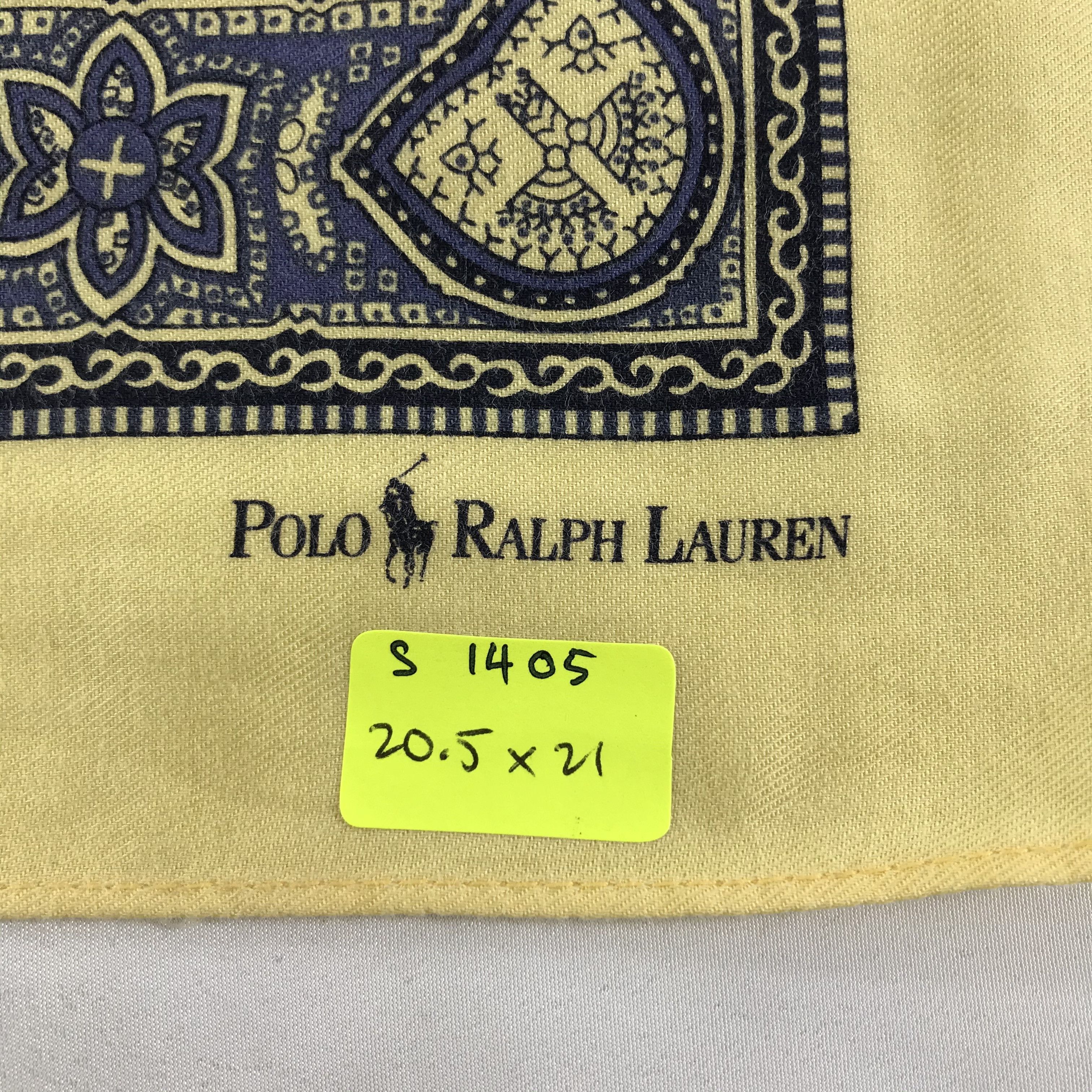 Polo Ralph Lauren × Vintage Polo Ralph Lauren Bandana / Handkerchief /Neckerchief -S1405 Size ONE SIZE - 5 Thumbnail