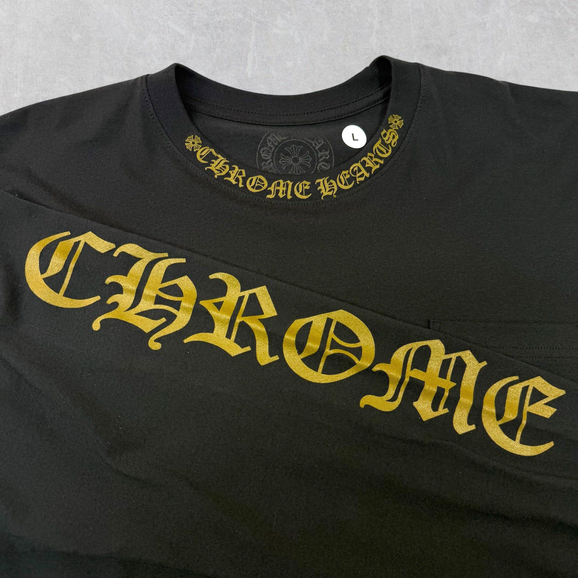 Chrome Hearts Chrome Hearts Olive Neck Logo L/S L Size US L / EU 52-54 / 3 - 3 Thumbnail