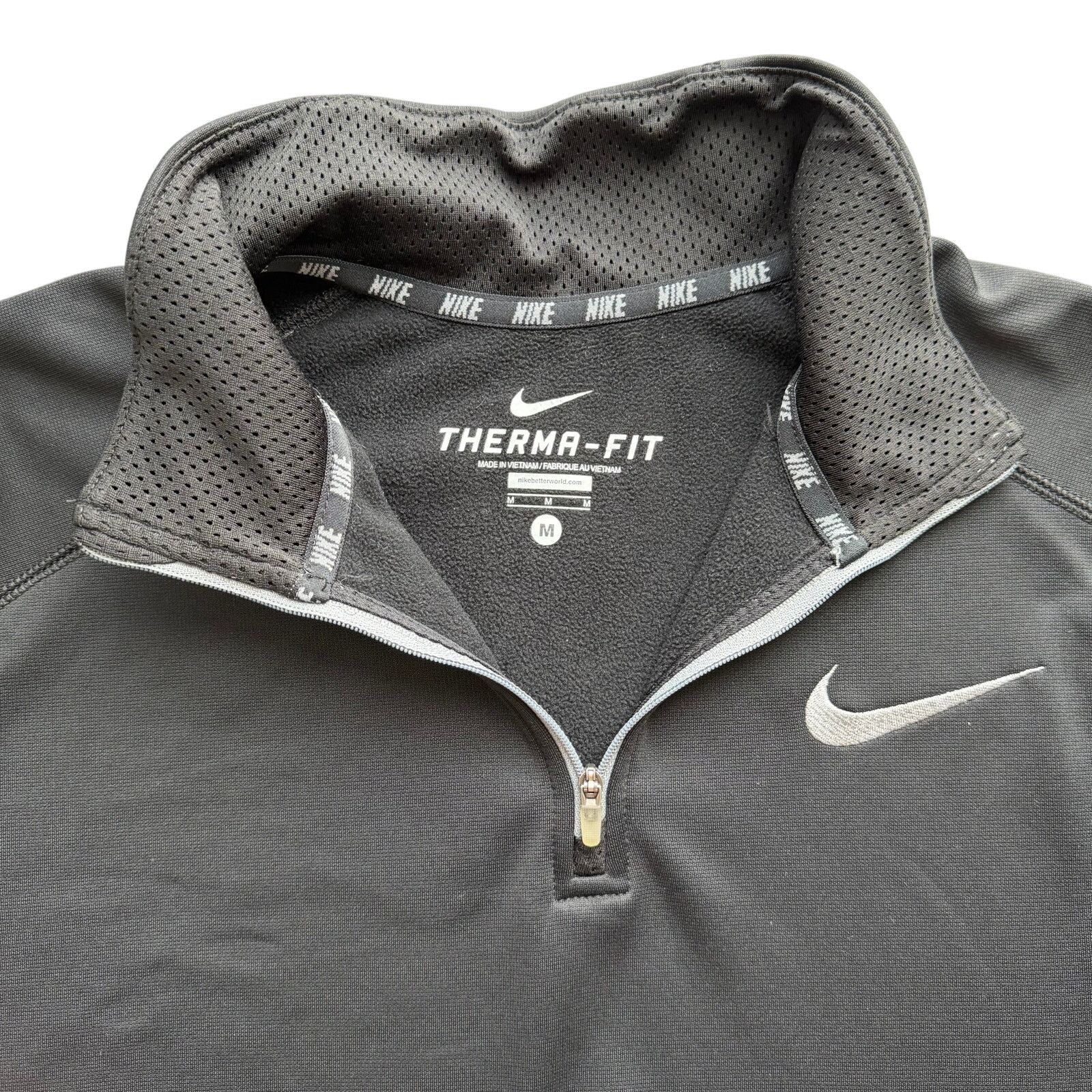Nike Nike Therma-FIT 1/2 Zip Pullover Men’s Sz M Black Size US M / EU 48-50 / 2 - 4 Thumbnail