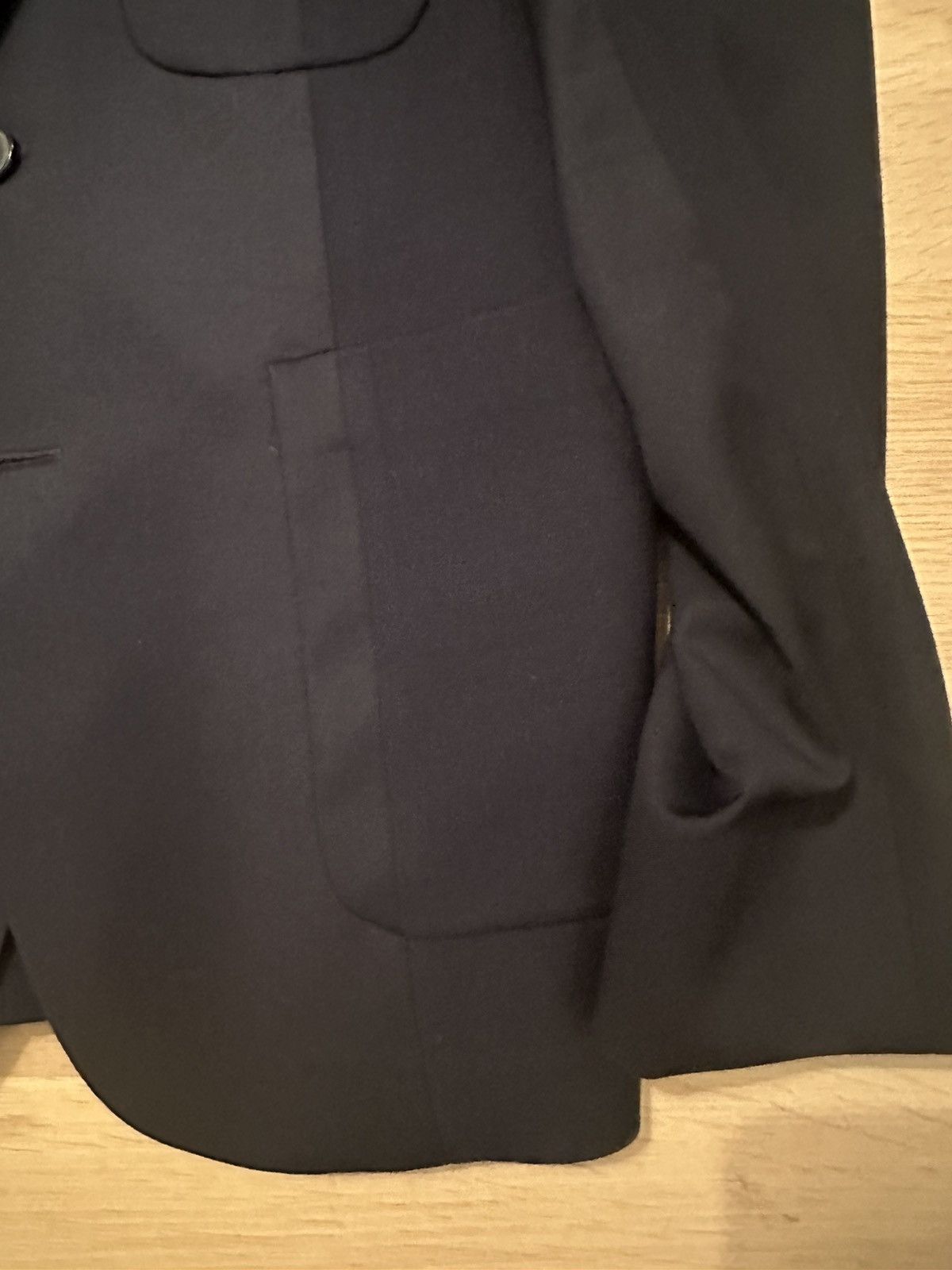Paul Smith navy double texture blazer Size 50S - 2 Thumbnail