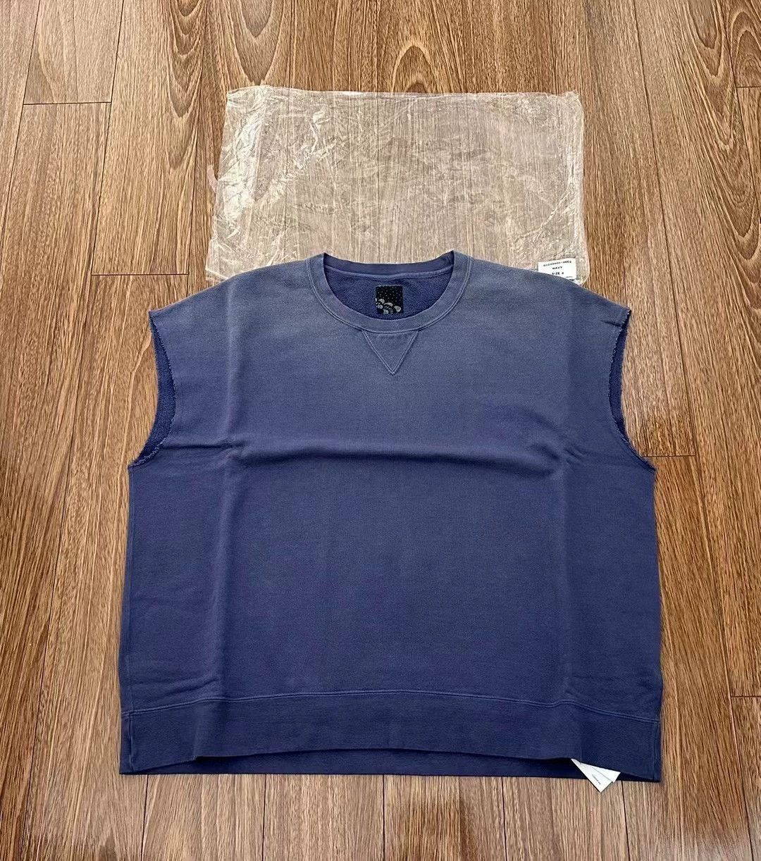 Visvim Visvim Broken dyeing to make old sleeveless round neck sweater with waistcoat. Size US XL / EU 56 / 4 - 1 Thumbnail