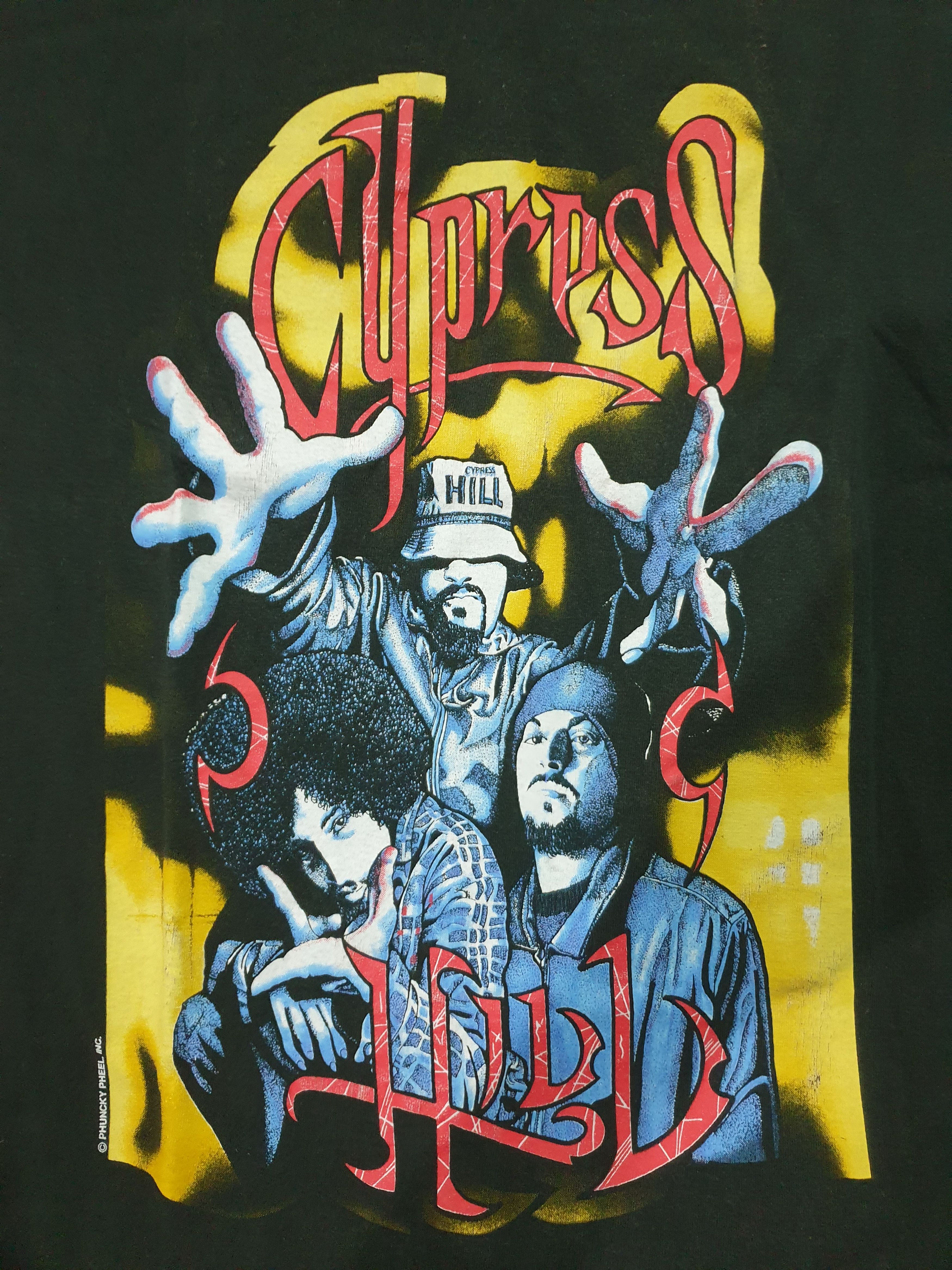 Vintage 90s Cypress Hill Experience Longsleeve Tee Rap Hip Hop Dub Size US XL / EU 56 / 4 - 2 Thumbnail
