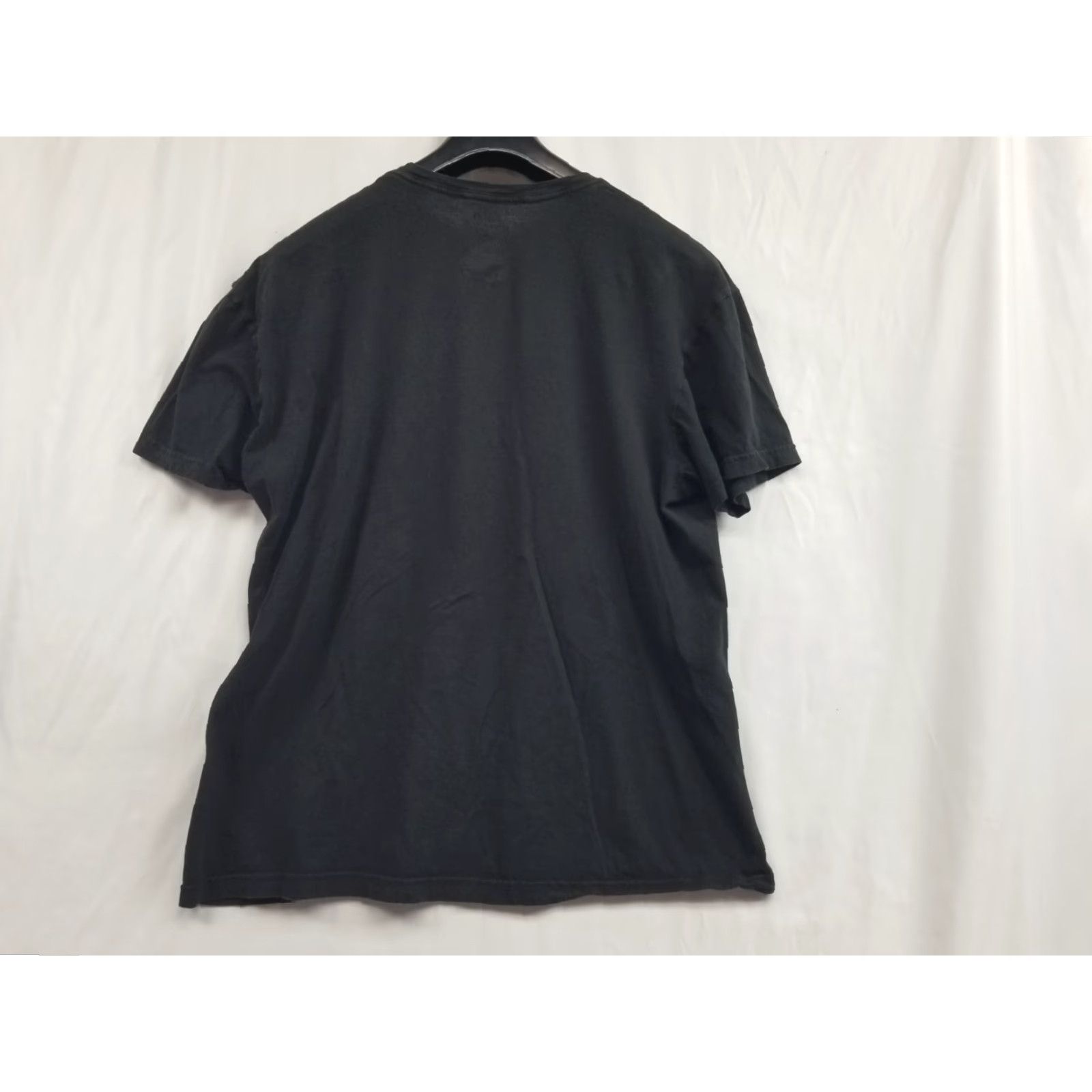 Ralph Lauren VINTAGE Ralph Lauren T Shirt Mens Large Black Short Sleeve Crewneck Logo 90s Classic Designer Hip Hop Retro American Embroidered Pockets Size US L / EU 52-54 / 3 - 2 Thumbnail