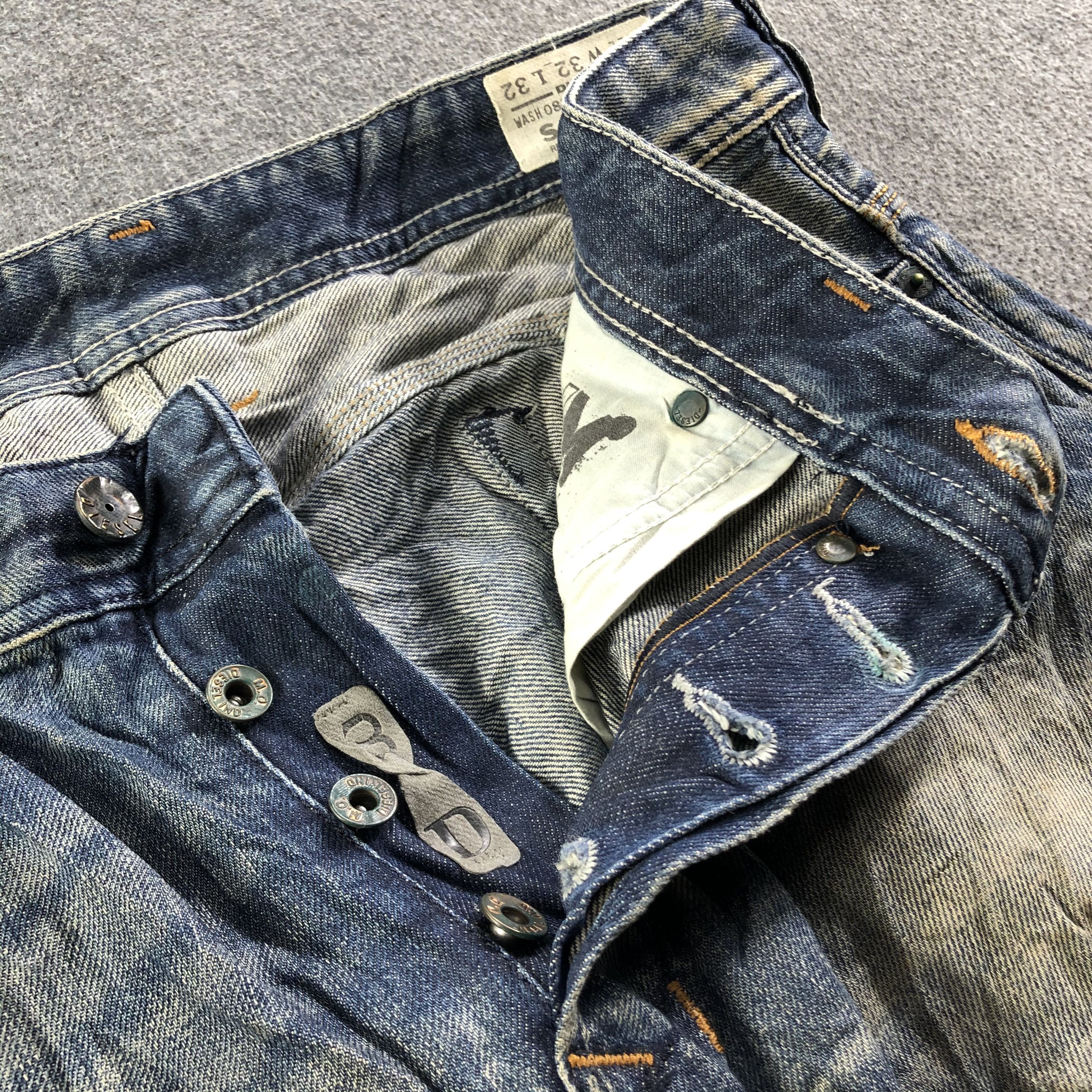 Diesel Vintage Diesel Industry Jeans-J3628 Size US 35 - 10 Thumbnail