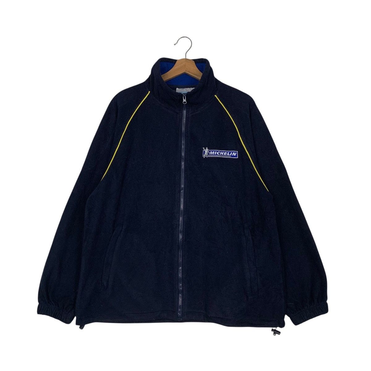 Other Vintage MICHELIN Fleece Zipper Jacket #2929-C132 Size US L / EU 52-54 / 3 - 1 Thumbnail