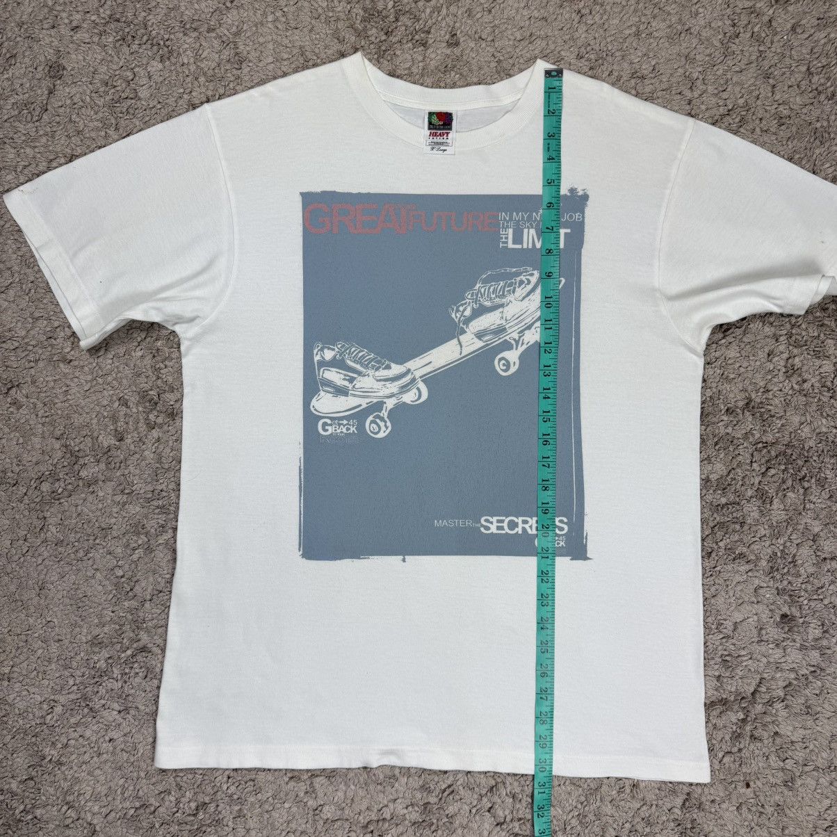 Vintage Vintage Skate Poster T-shirt Size US XXL / EU 58 / 5 - 16 Thumbnail