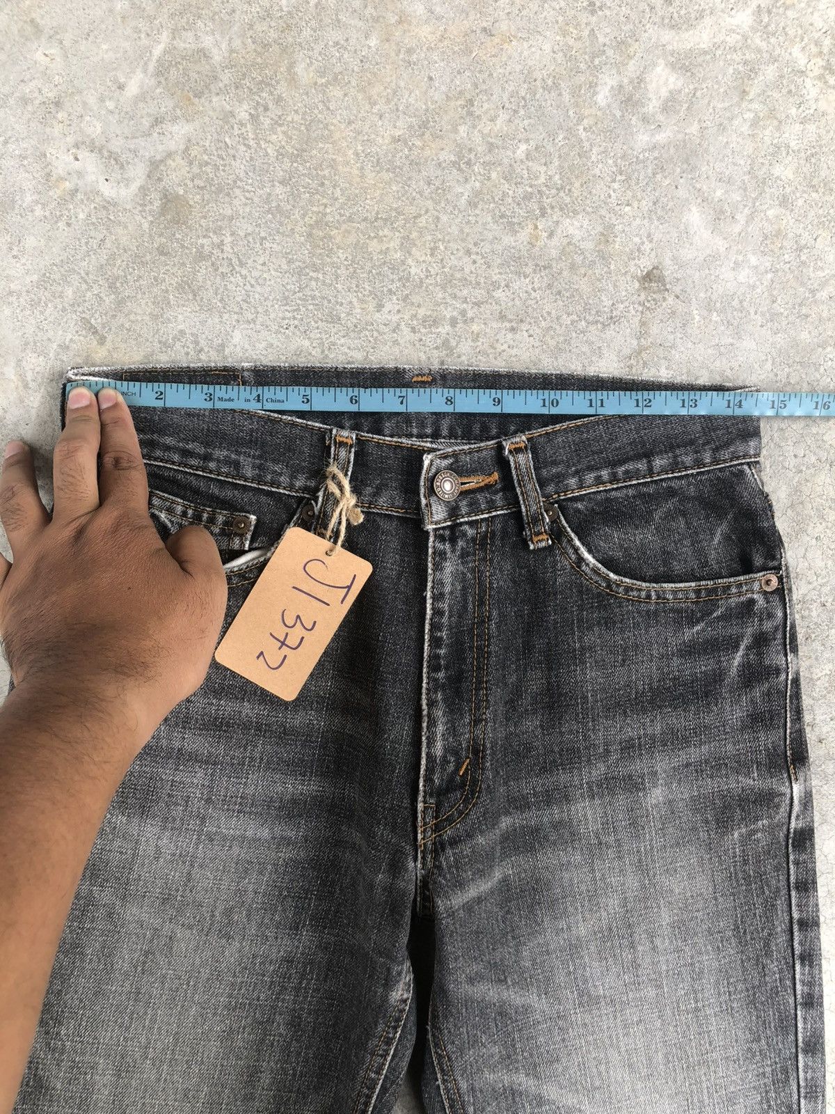 If Six Was Nine Bobson Flared Jeans Bootcut Distressed Jeans Size US 29 - 20 Thumbnail