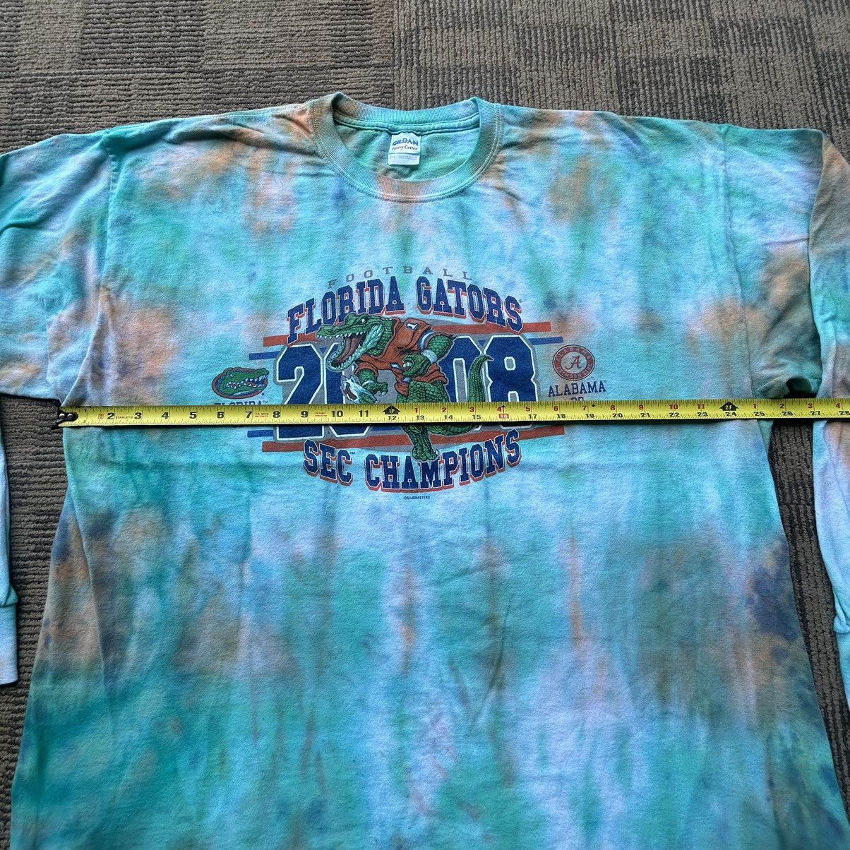 NCAA Vtg Florida Gators SEC Champs Tie-Dye Longsleeve Size US XXL / EU 58 / 5 - 6 Thumbnail