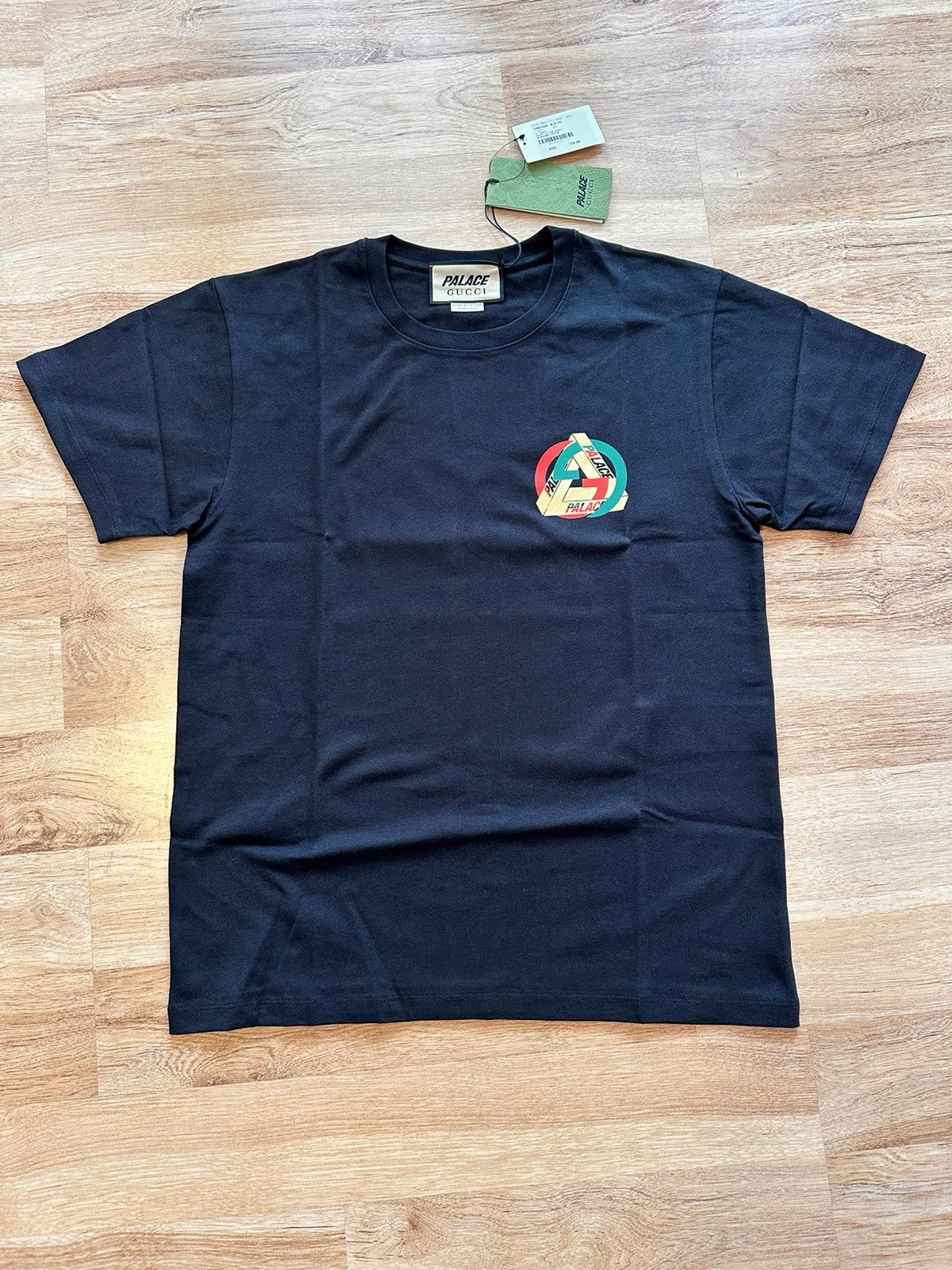 image of Gucci Palace Tri Ferg Shirt in Black, Men's (Size XS)