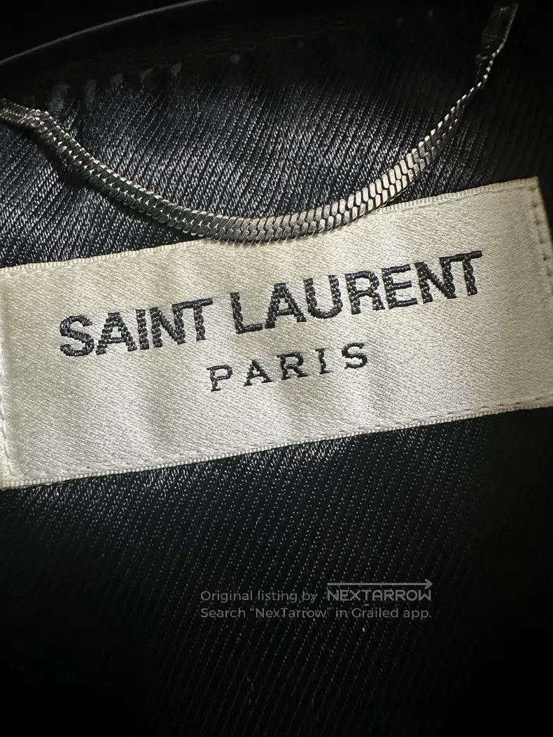 Saint Laurent Paris Saint Laurent Paris Motorcycle Leather Jacket Size US M / EU 48-50 / 2 - 5 Thumbnail