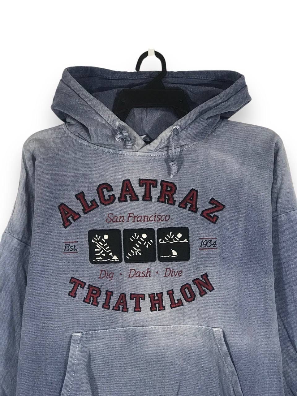 Vintage vintage alcatraz san Francisco prison triathon eacape Size US M / EU 48-50 / 2 - 2 Thumbnail