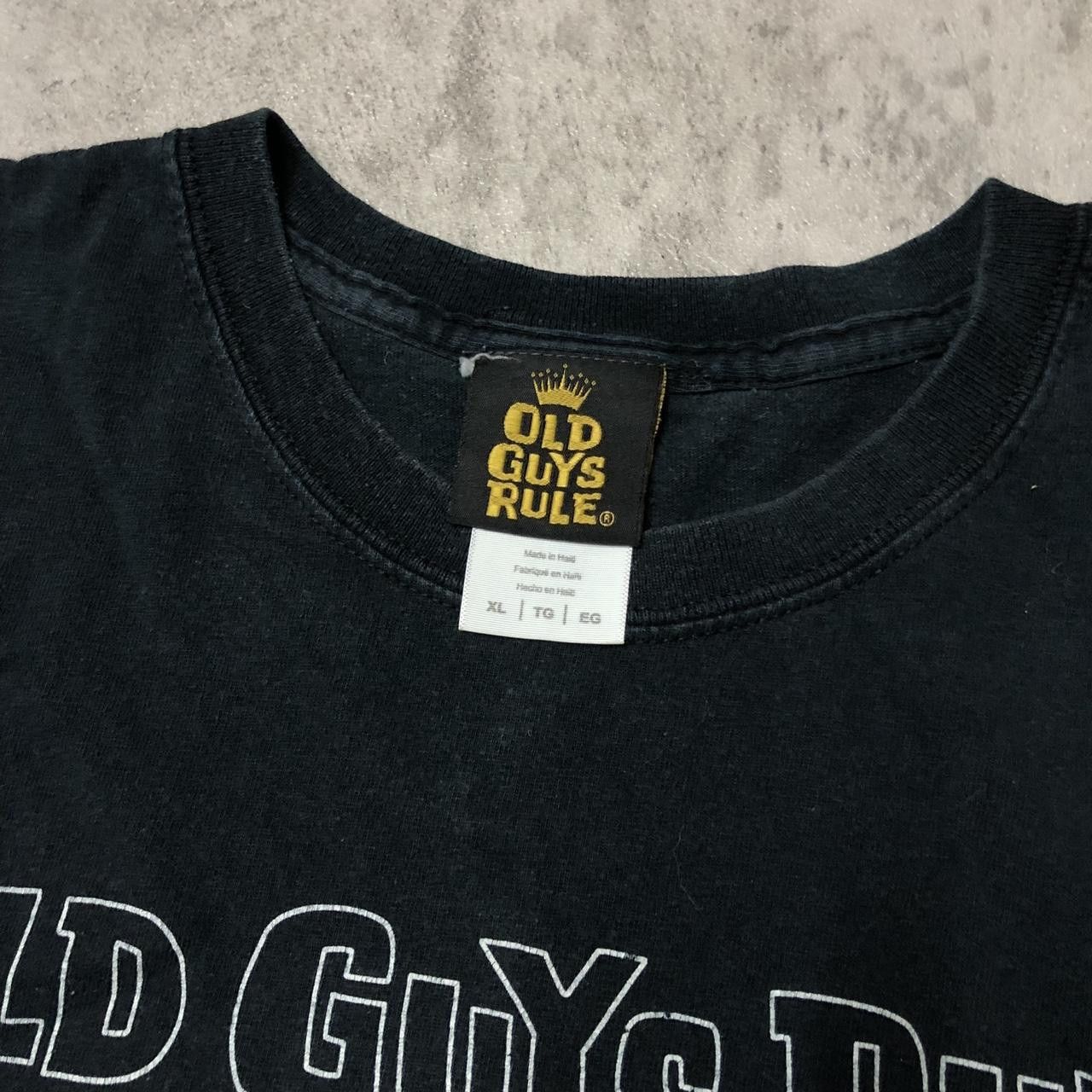 Other Black Old Guys Rule graphic tee with a funky design Size US XL / EU 56 / 4 - 3 Thumbnail