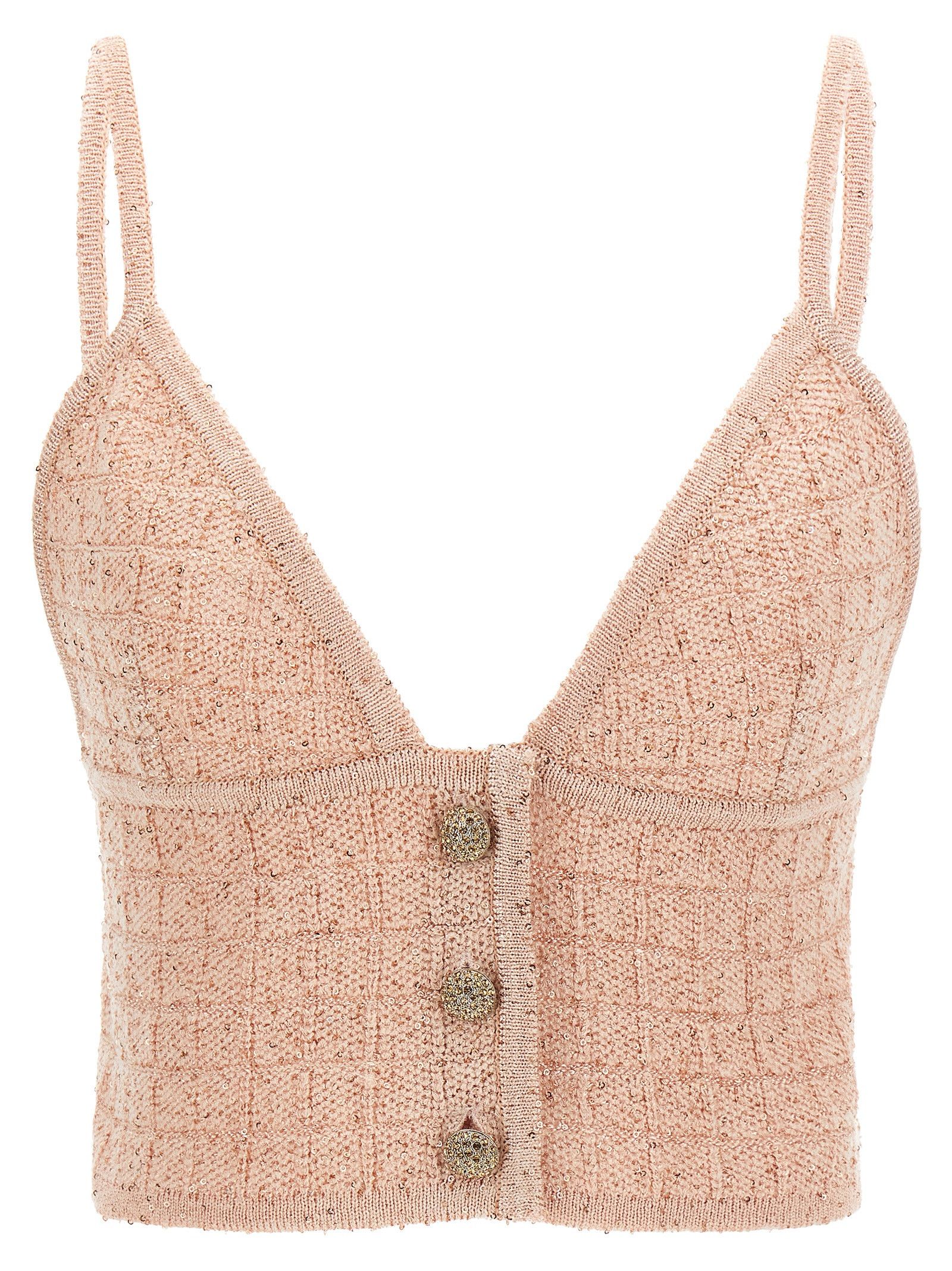 Alessandra Rich Sequin top Size XS / US 0-2 / IT 36-38 - 1 Thumbnail