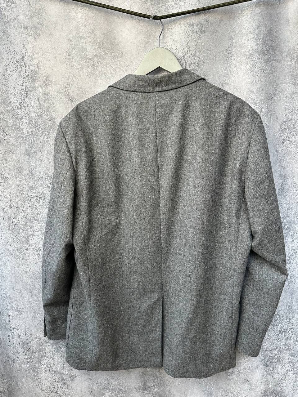 BENVENUTO. Benevenuto Tailored Blazer Suit Jacket Wool Classic Size 54R - 3 Thumbnail