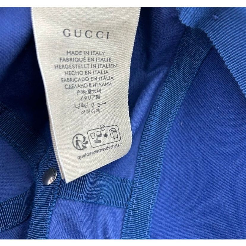 Gucci Gucci GG blue/yellow baseball hat size small adjustable Size ONE SIZE - 9 Thumbnail
