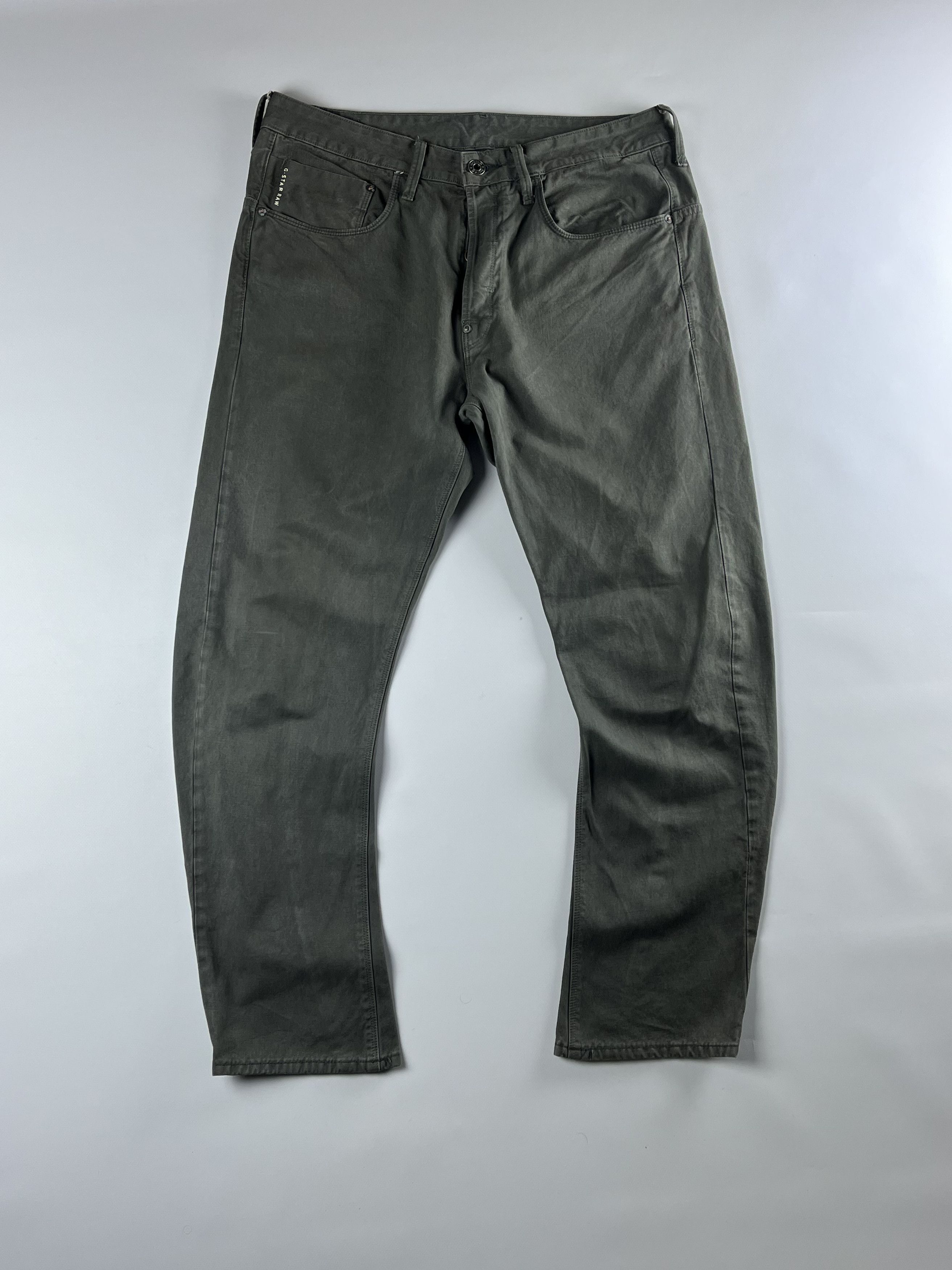 G-Star × Japanese Brand Rare G-Star Raw Denim Cargo Jeans Size US 33 - 2 Thumbnail