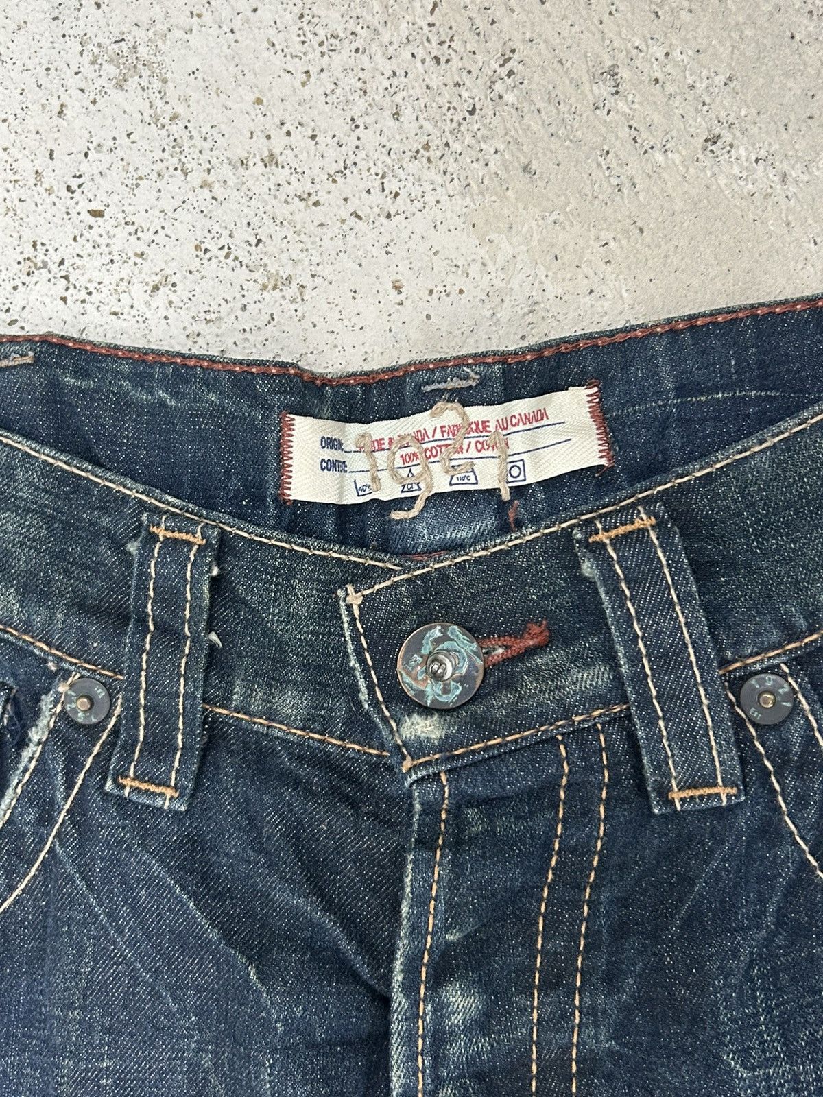 Hysteric Glamour Vintage Extreme Flared Jeans 1927 Brand Distressed Denim Size US 34 / EU 50 - 18 Thumbnail