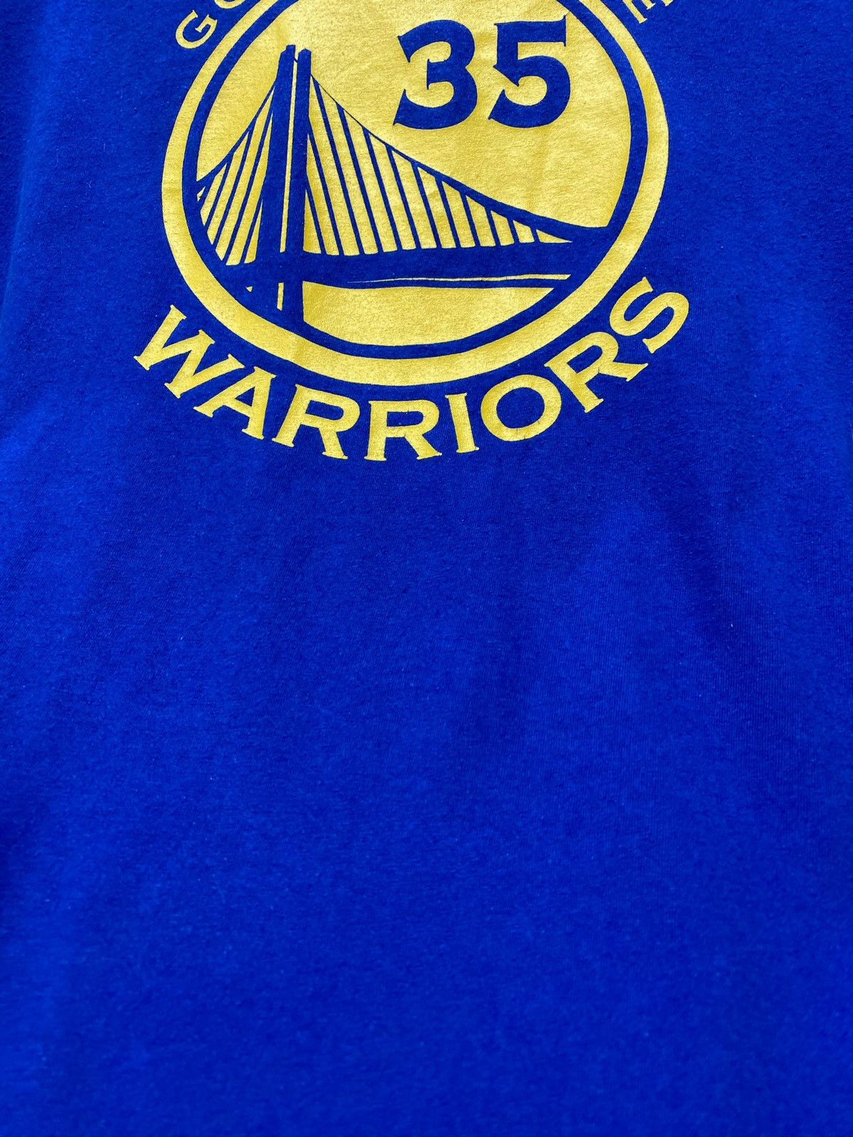 Adidas × NBA Adidas Golden State Warriors #35 Kevin Durant T Shirt Size US L / EU 52-54 / 3 - 13 Thumbnail