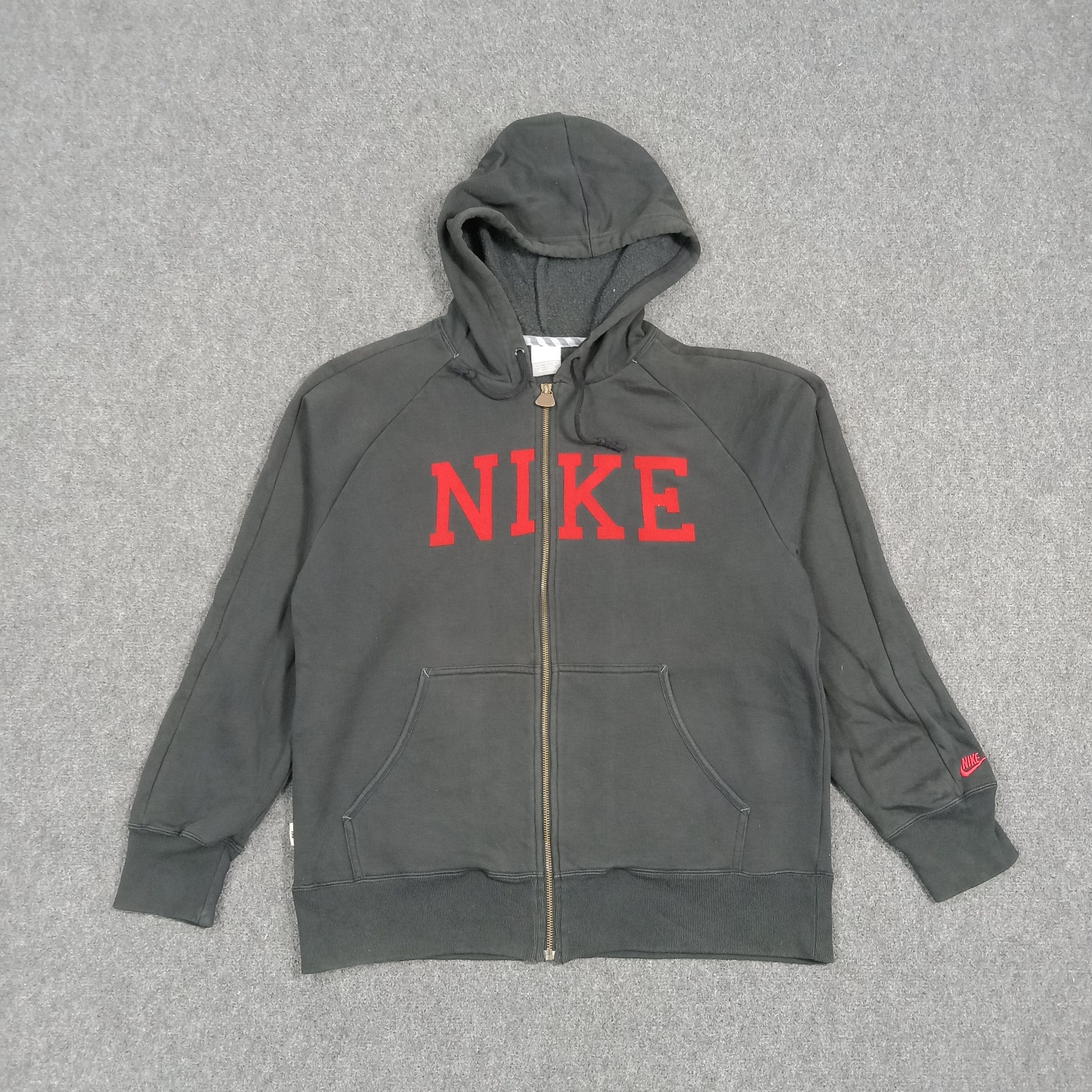 Nike Nike Spell Out Full Zip Hoodies Jacket C273N13 Size US L / EU 52-54 / 3 - 1 Thumbnail