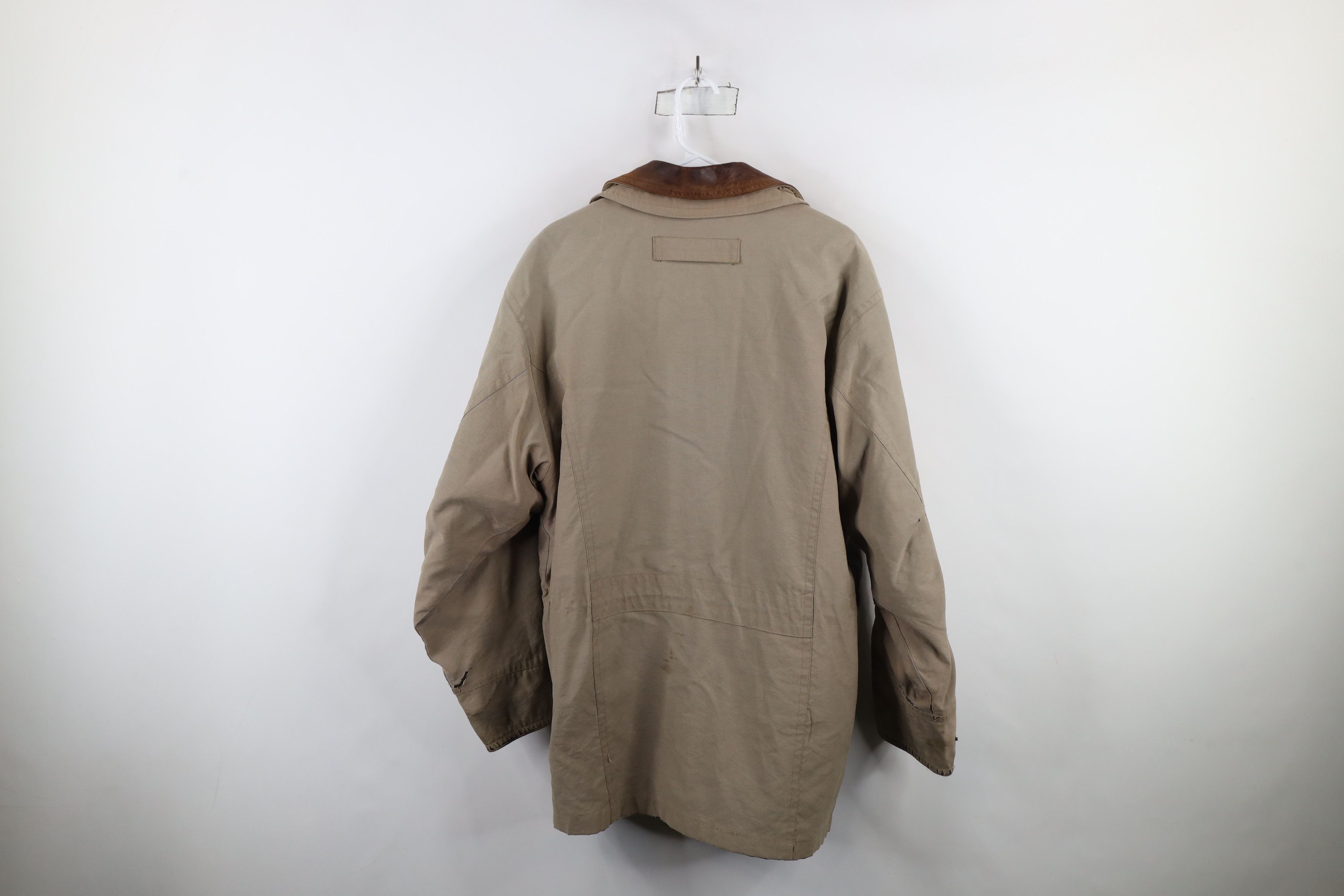 Vintage Vintage 90s Streetwear Deep Pile Fleece Lined Parka Jacket Size US M / EU 48-50 / 2 - 14 Thumbnail